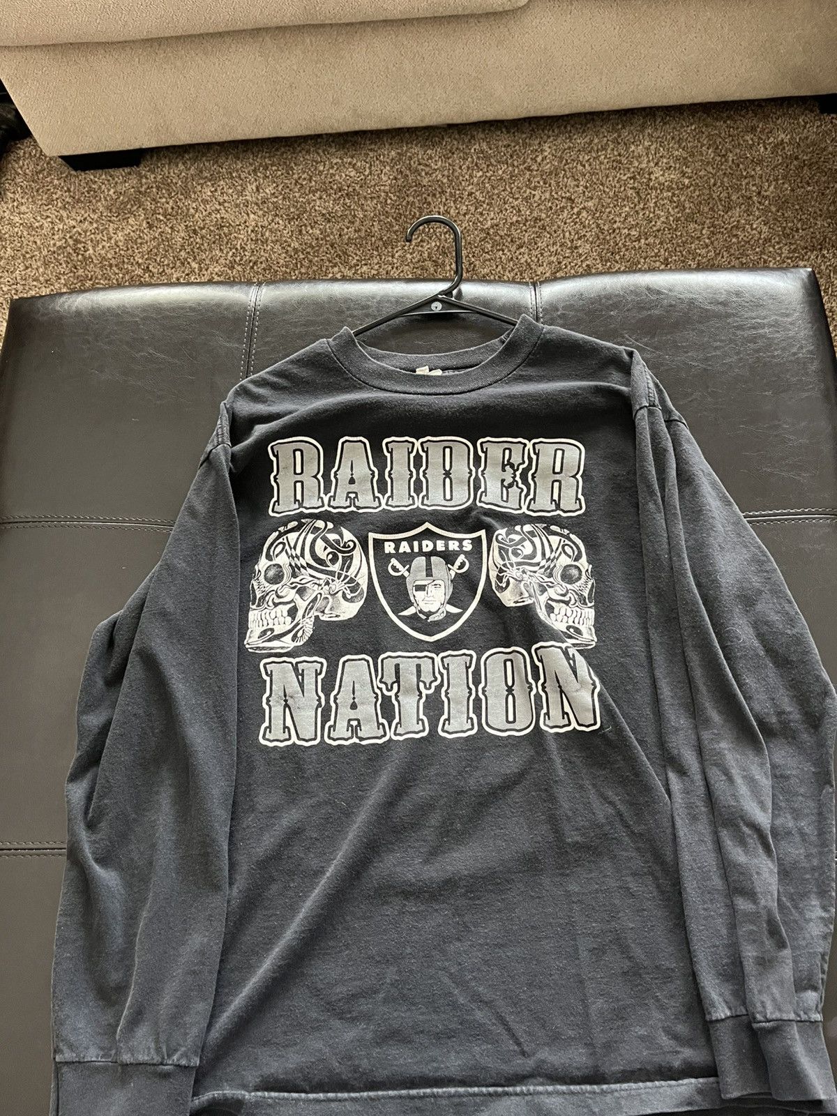 Other Vintage raiders long sleeve Size US L / EU 52-54 / 3 - 1 Thumbnail