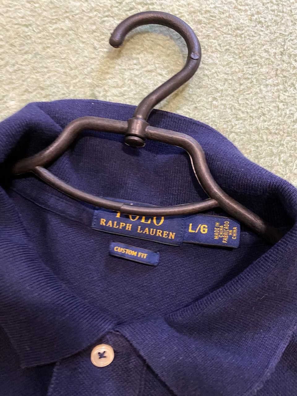 Polo Ralph Lauren POLO RALPH LAUREN Men’s Cotton Long Sleeve Tee Regular Fit Size US L / EU 52-54 / 3 - 2 Thumbnail