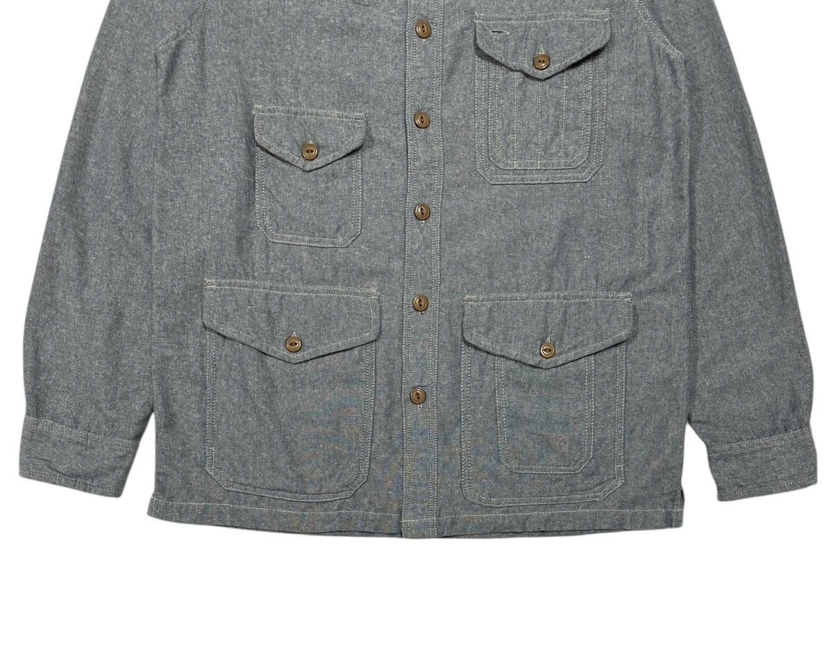 Japanese Brand × go slow caravan Gsc Union Made Multipocket Workers Chambray jacket Size US M / EU 48-50 / 2 - 4 Thumbnail