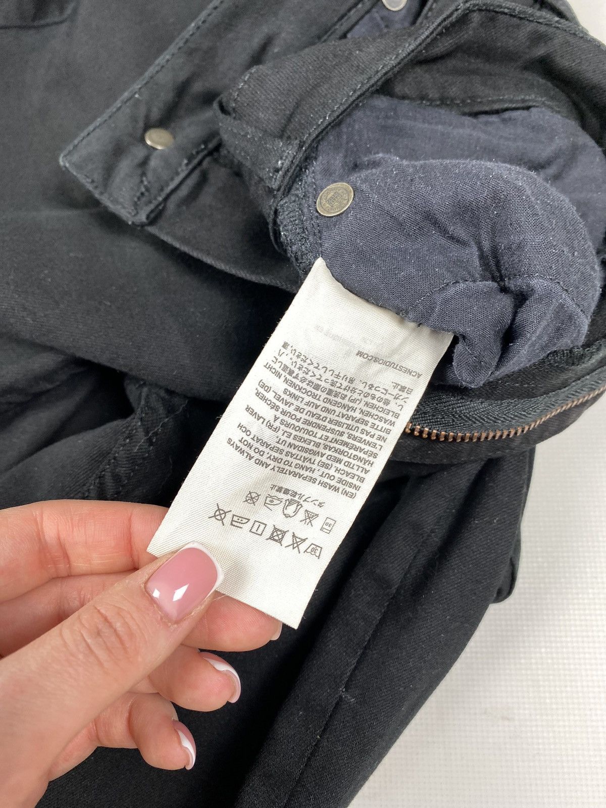 Acne Studios Acne Studios Flex Black ladies jeans pants size 29 / 32 Size 29" - 14 Thumbnail