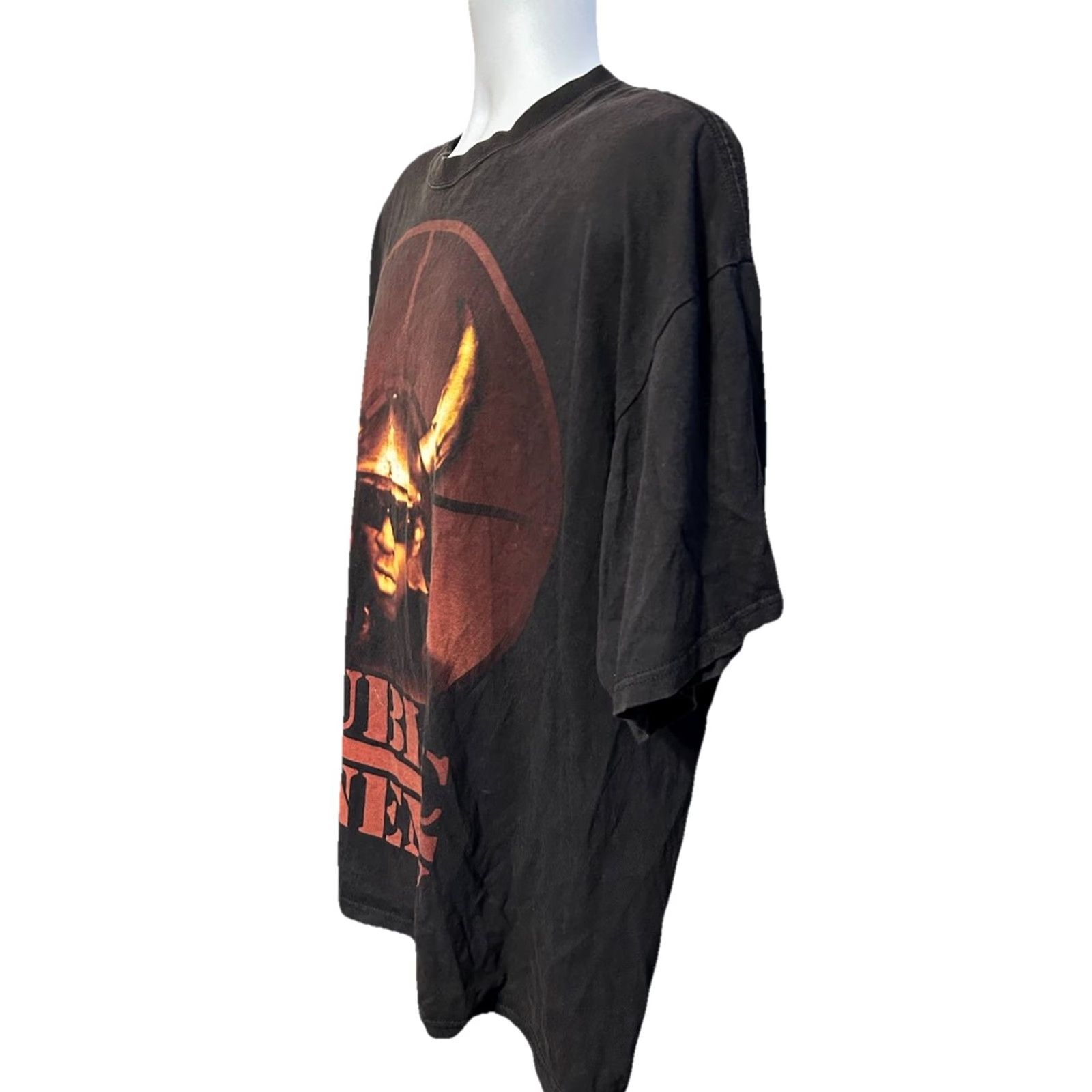 Vintage VINTAGE Public Enemy Flavor Flav Shirt Men 2XL Black Short Sleeve Viking Hat 2009 Size US XXL / EU 58 / 5 - 3 Thumbnail