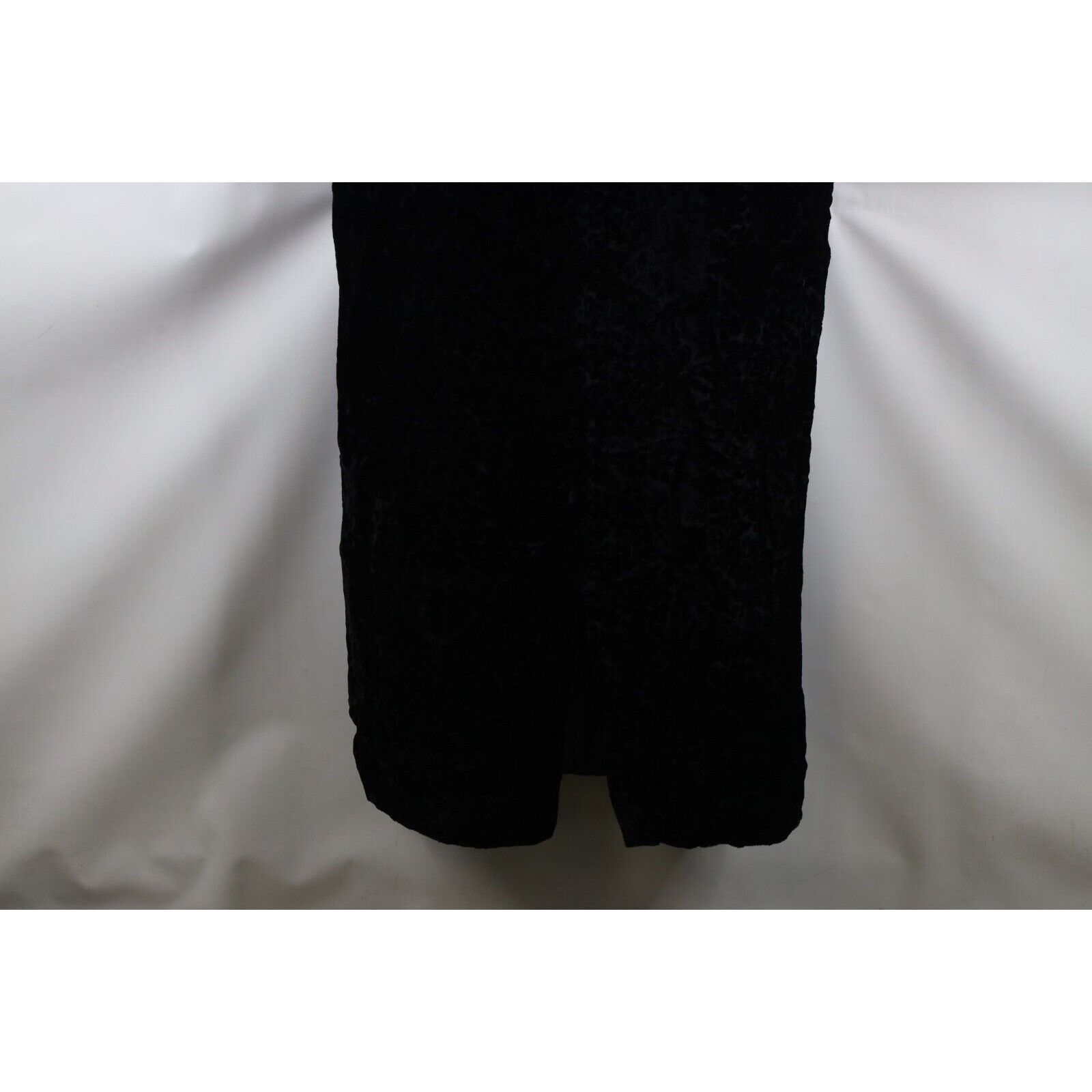 Vintage Vintage 60s 70s Crushed Velvet Floral Full Length Dress Size XL / US 12-14 / IT 48-50 - 15 Thumbnail