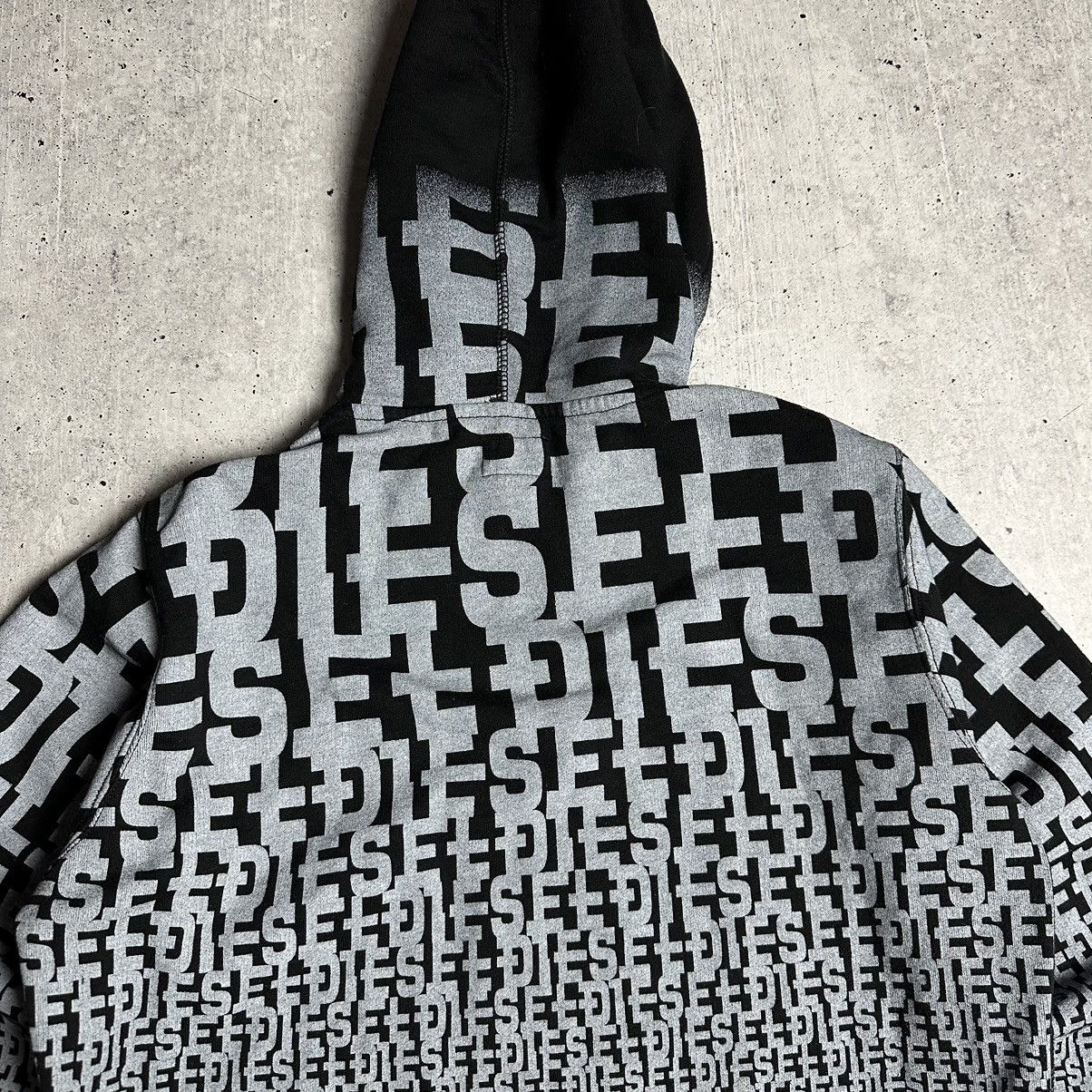 Designer × Diesel × Vintage Diesel Logo Monogram Vintage Hoodie Size M Size US M / EU 48-50 / 2 - 8 Thumbnail