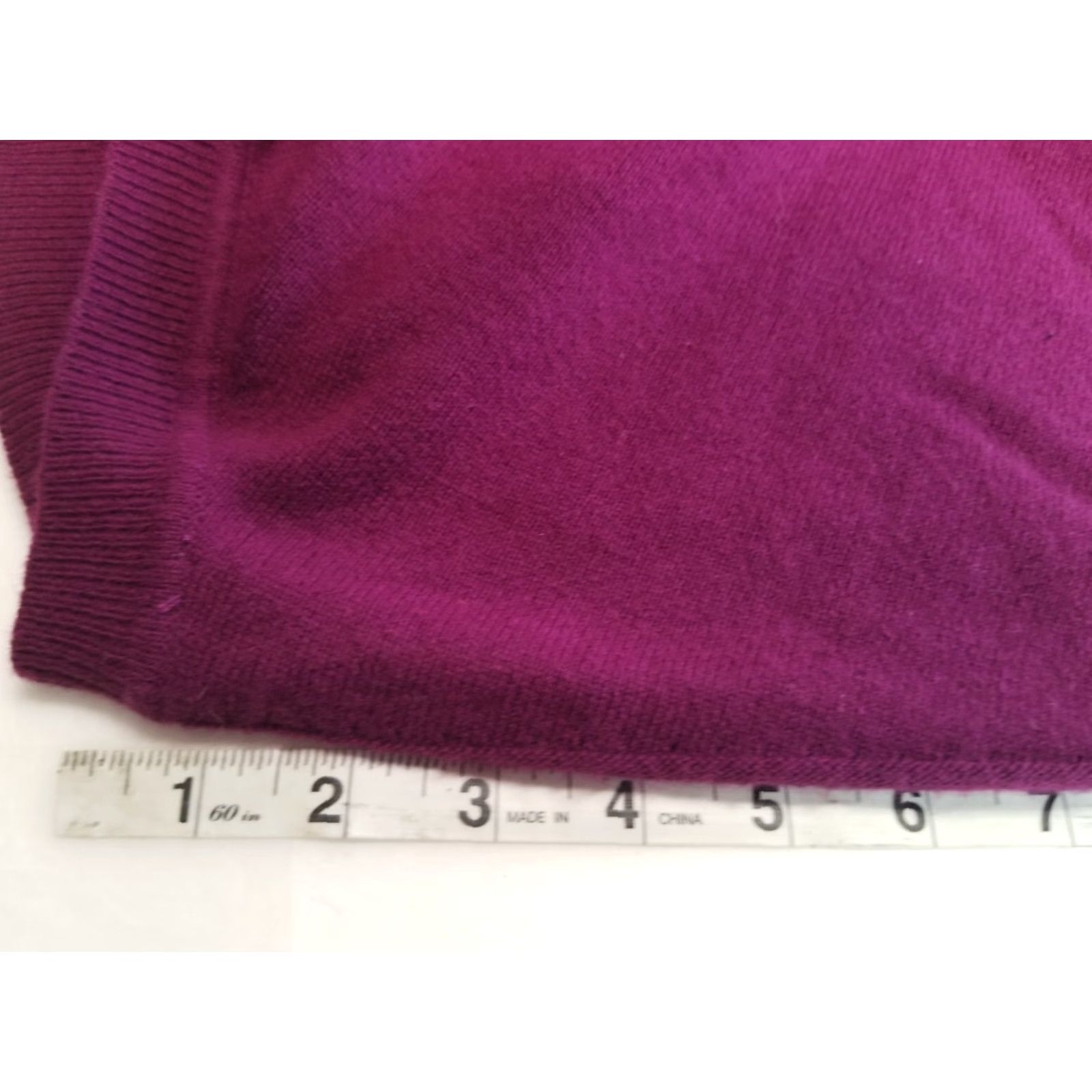 Jigsaw Jigsaw Jumper Bourgundy Knit Long Sleeve Back Button Up Burgundy L Women Size L Wool Blend 3/4 Sleeve Size L / US 10 / IT 46 - 7 Thumbnail