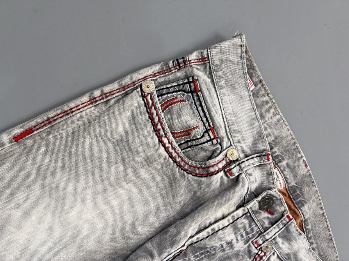 Vintage Vintage rare Y2K tr inspired double stitch denim Size US 34 / EU 50 - 12 Thumbnail
