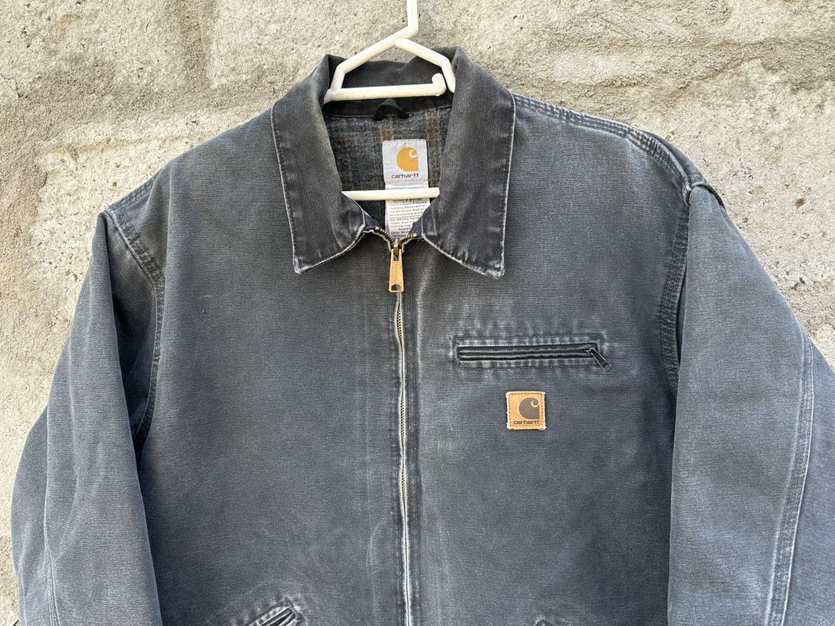 Carhartt × Vintage Vintage 2000s Carhartt J97 PTL Detroit Jacket Size US XL / EU 56 / 4 - 3 Thumbnail