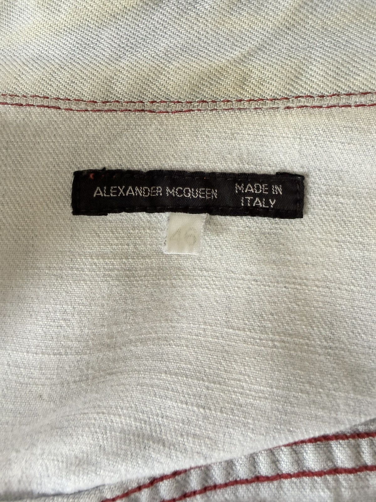 Alexander McQueen Alexander McQueen 90s patchwork denim jacket Size US S / EU 44-46 / 1 - 4 Thumbnail