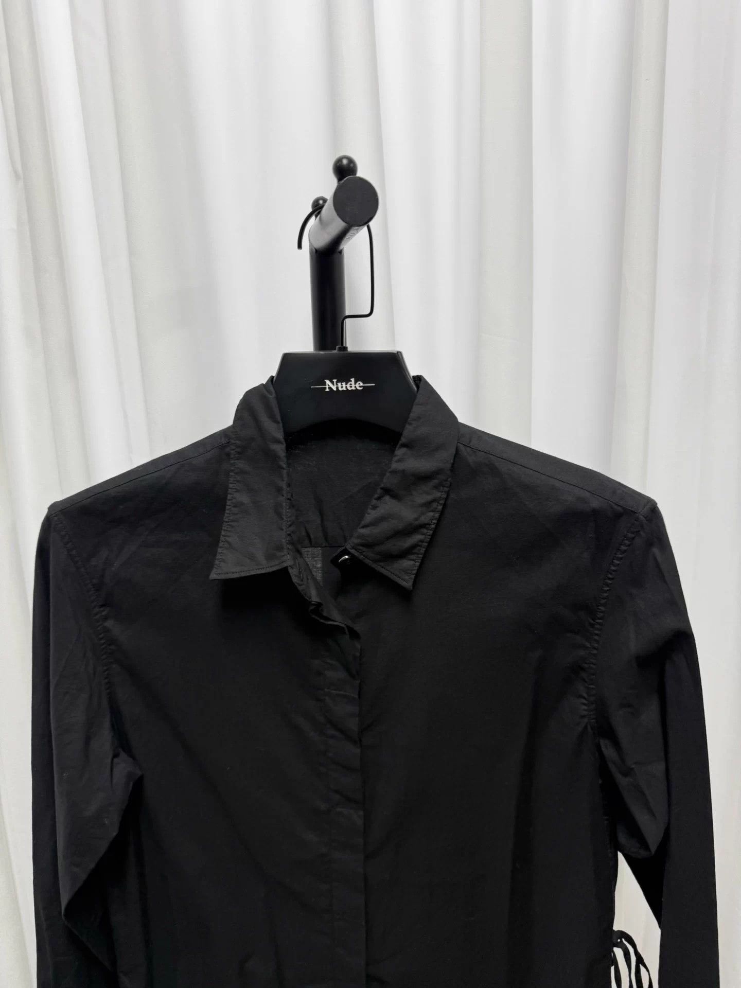 Ann Demeulemeester Ann Demeulemeester Ribbon Shirt Size 36 Classic Minimalist Size XS / US 0-2 / IT 36-38 - 3 Thumbnail