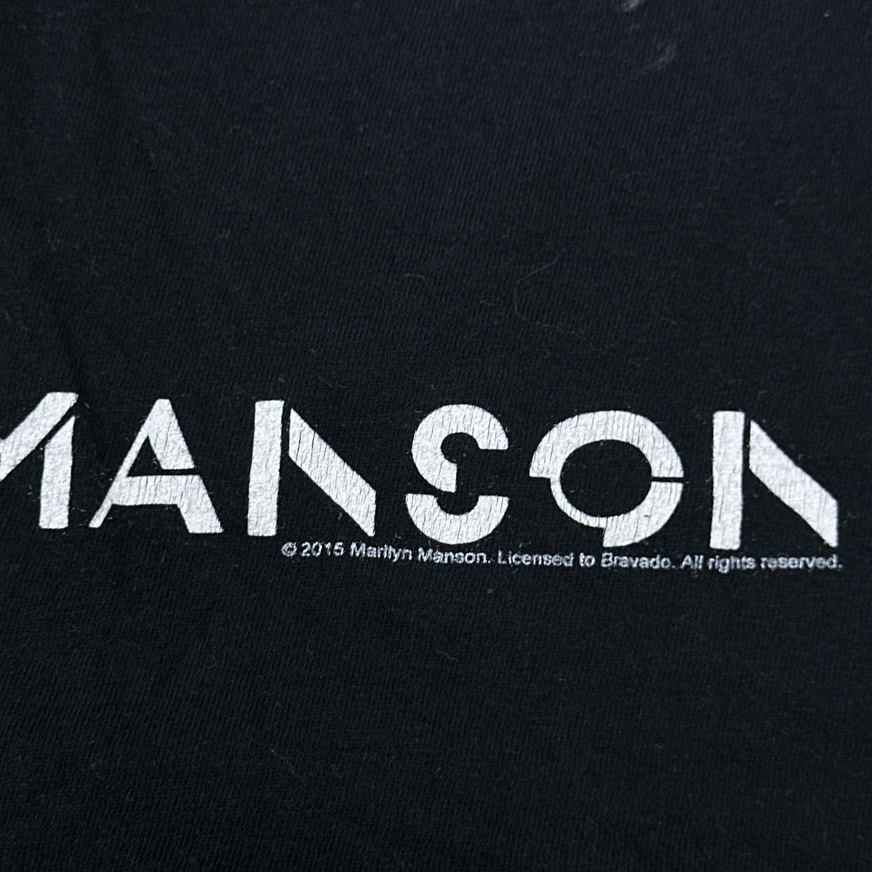 Vintage Vintage Rock Bandtee Marylin Manson Women's T-shirt Y2K Size XL / US 12-14 / IT 48-50 - 4 Thumbnail