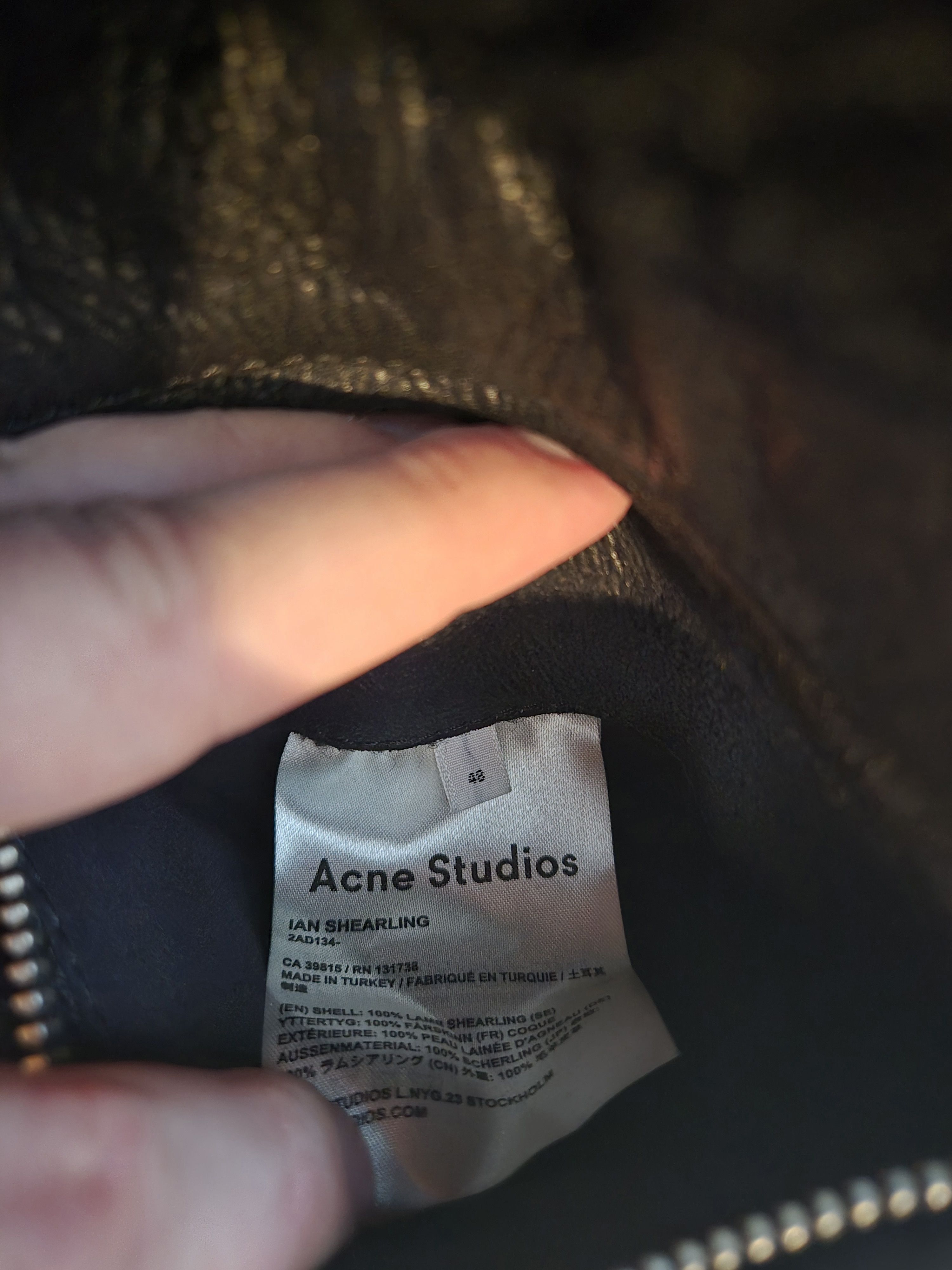 Acne Studios Ian Shearling Size US M / EU 48-50 / 2 - 12 Thumbnail