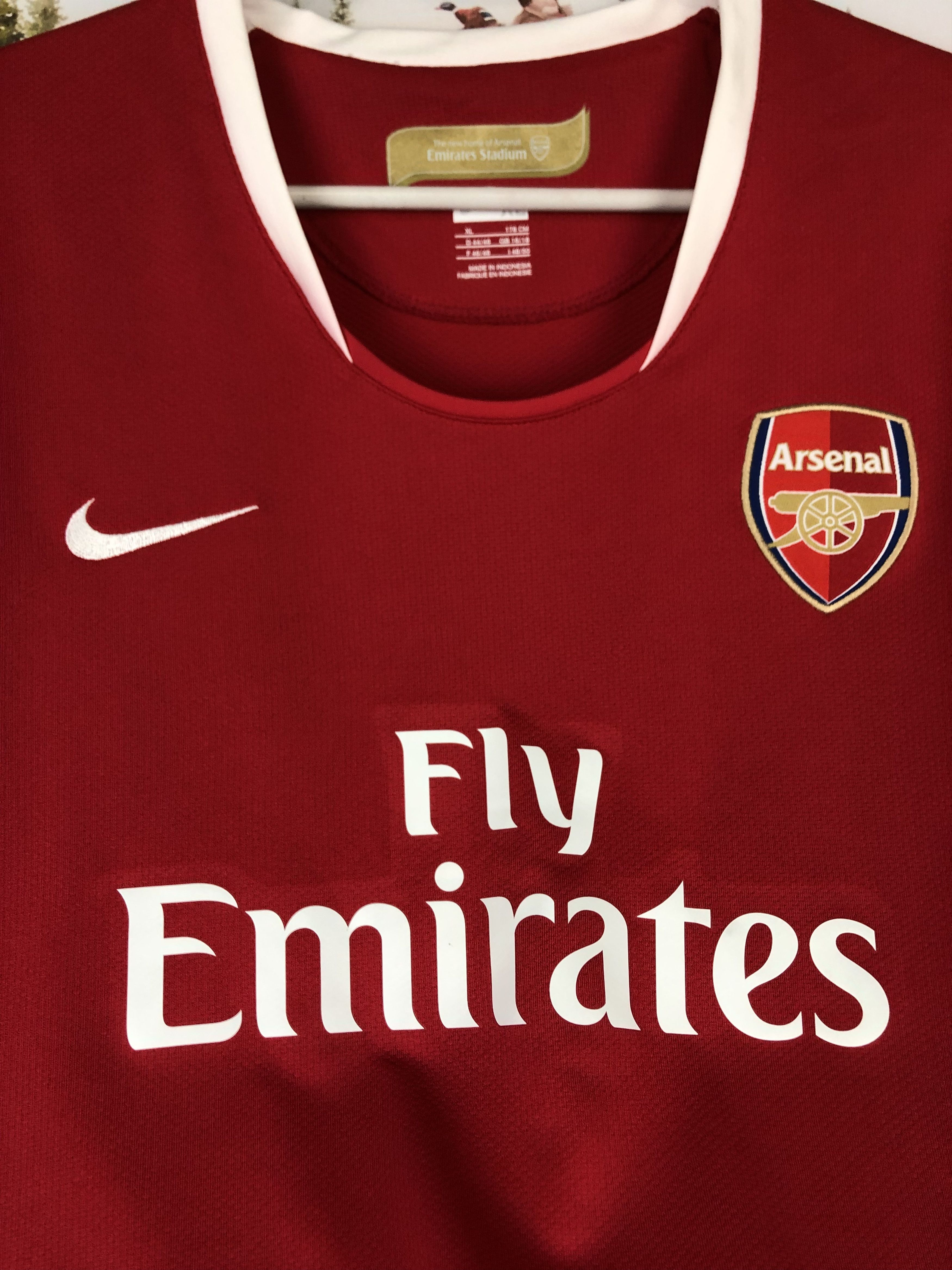 Nike Arsenal football shirt Soccer Nike Player Issue Tee Hype Size XL / US 12-14 / IT 48-50 - 3 Thumbnail