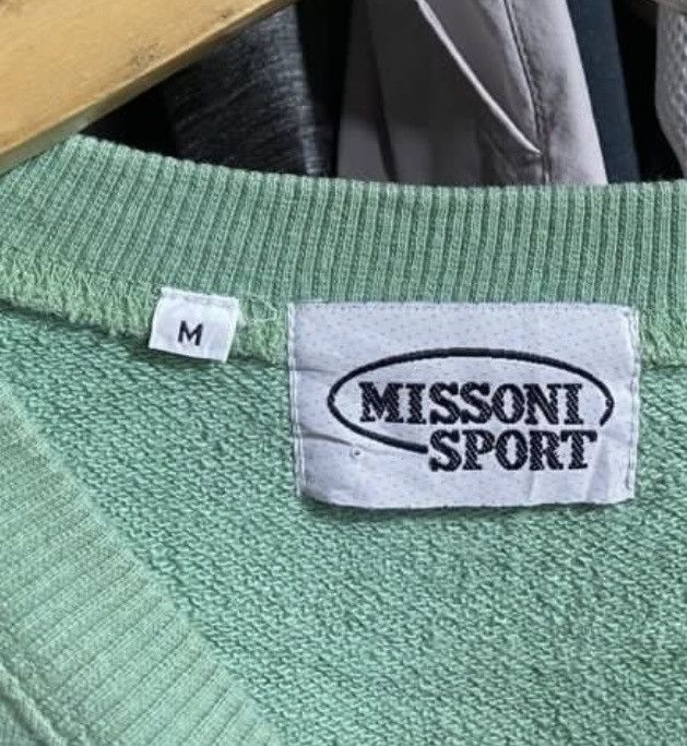 Missoni Missoni Sports Embordier Green Sweater Size US M / EU 48-50 / 2 - 3 Thumbnail