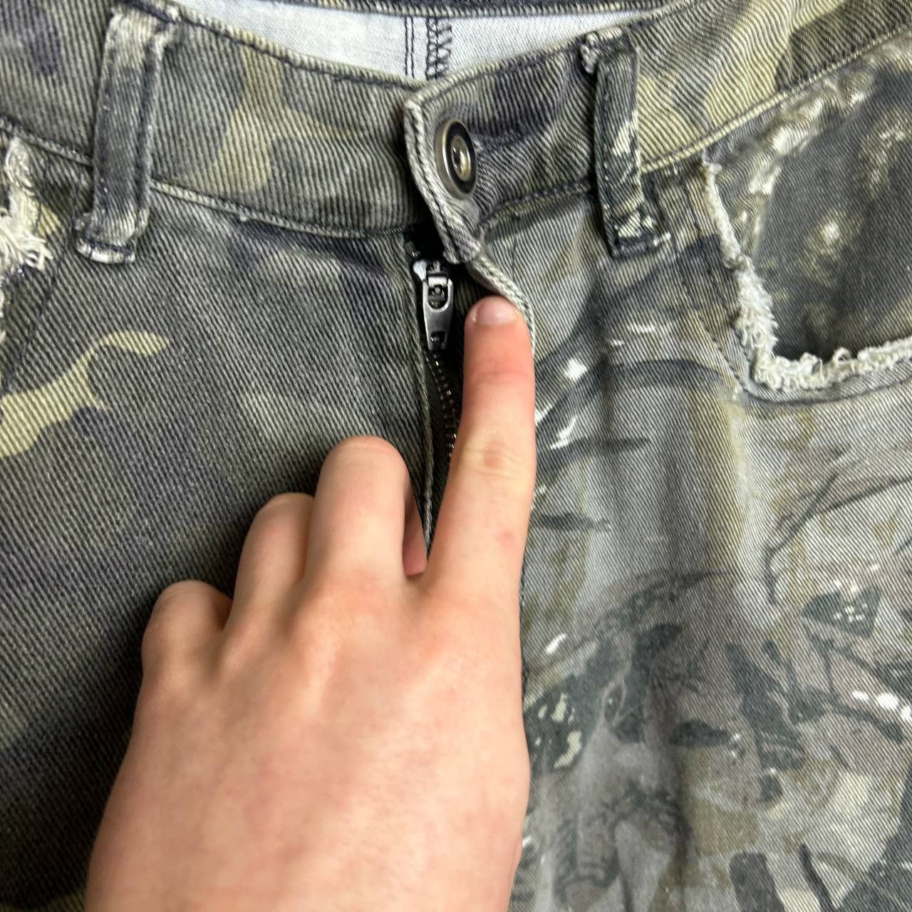 Jaded London Mens Jaded London Military Camouflage opium japan pants Size US 30 / EU 46 - 6 Thumbnail