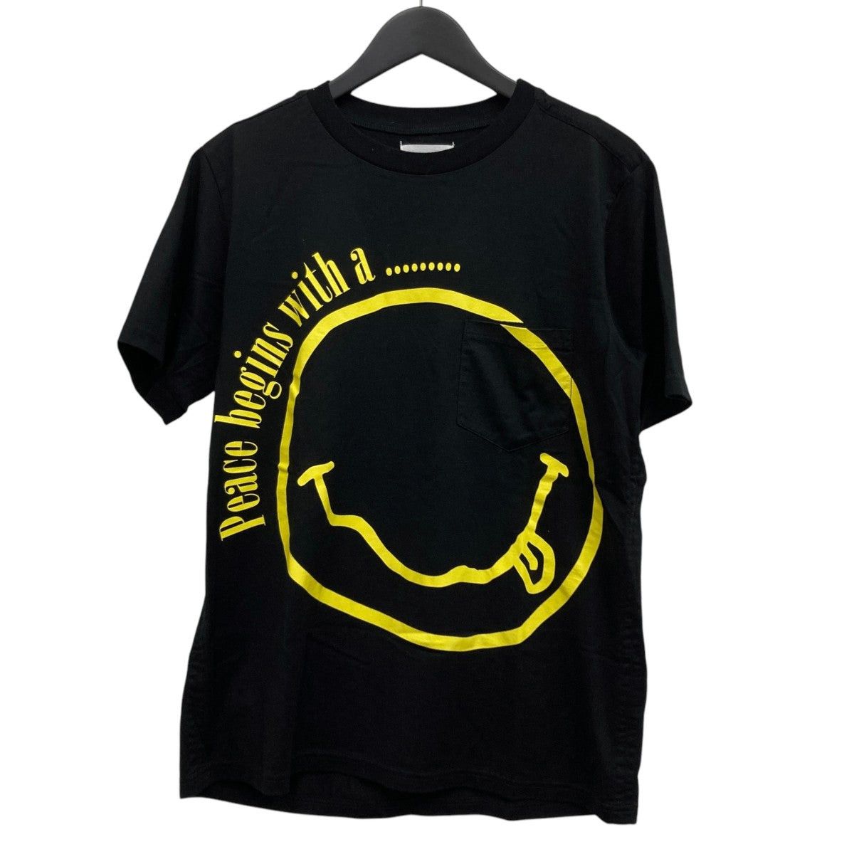 Takahiromiyashita The Soloist. Nirvana "Peace begins with a smile" Tee Size US S / EU 44-46 / 1 - 1 Thumbnail