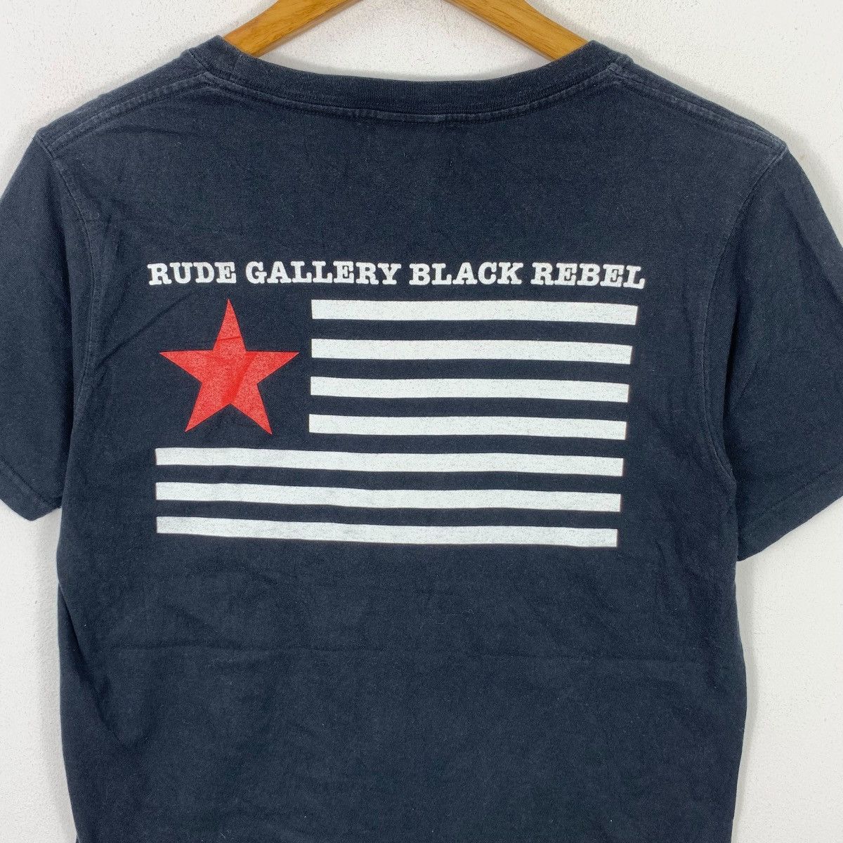 RUDE GALLERY RUDE GALLERY BLACK REBEL Trash City Blues Tee Shirt Top Size US S / EU 44-46 / 1 - 6 Thumbnail