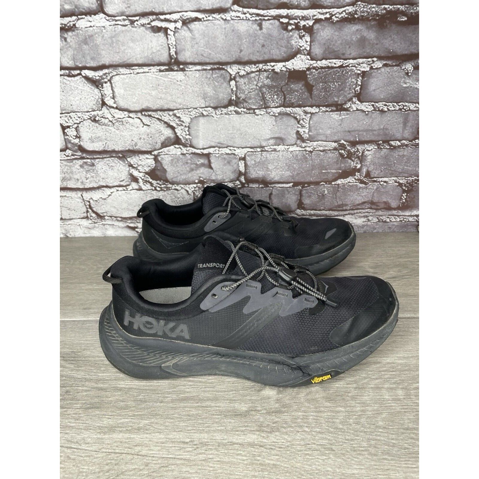 Hoka Hoka One One Sneakers Running Shoes Transport Black Athletic Size US 9.5 / IT 39.5 - 10 Thumbnail