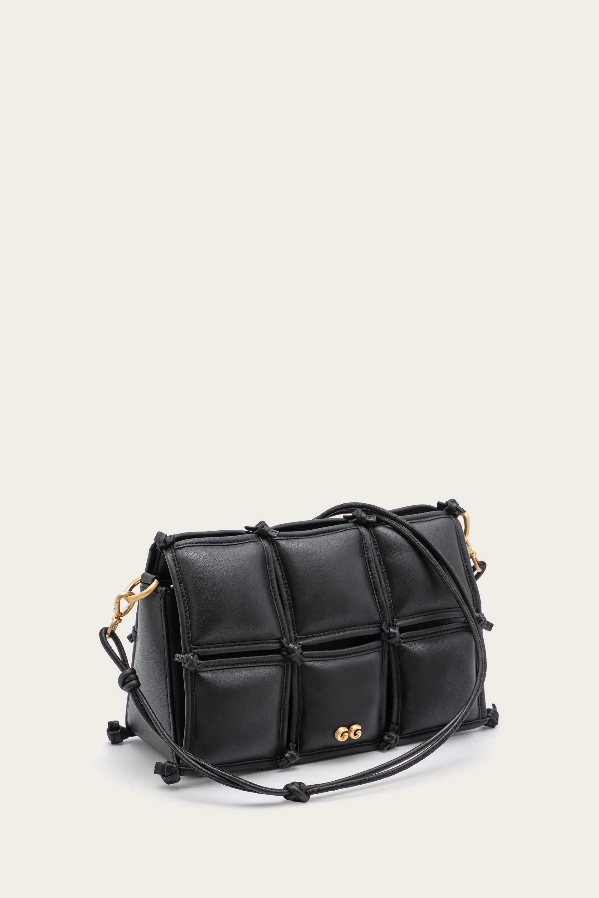 Cult Gaia os11x0326 Size: OS / Puffer Crossbody Bag in Black Size ONE SIZE - 1 Thumbnail