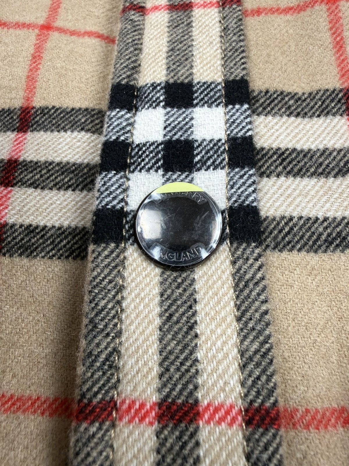 Burberry Burberry Archive Virgin Wool Check Overshirt Jacket Large Size US L / EU 52-54 / 3 - 5 Thumbnail