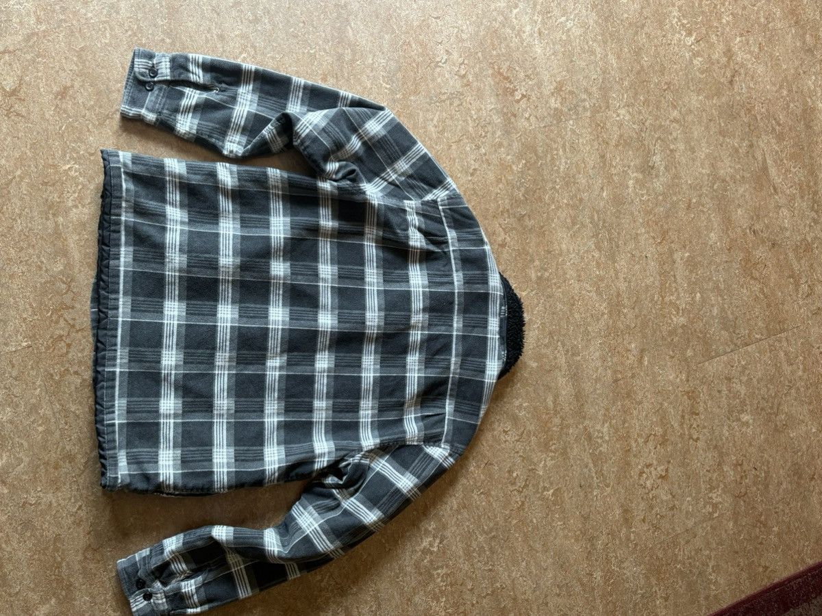 Supreme Supreme Faux Fur Collar Flannel Shirt Size US M / EU 48-50 / 2 - 2 Thumbnail
