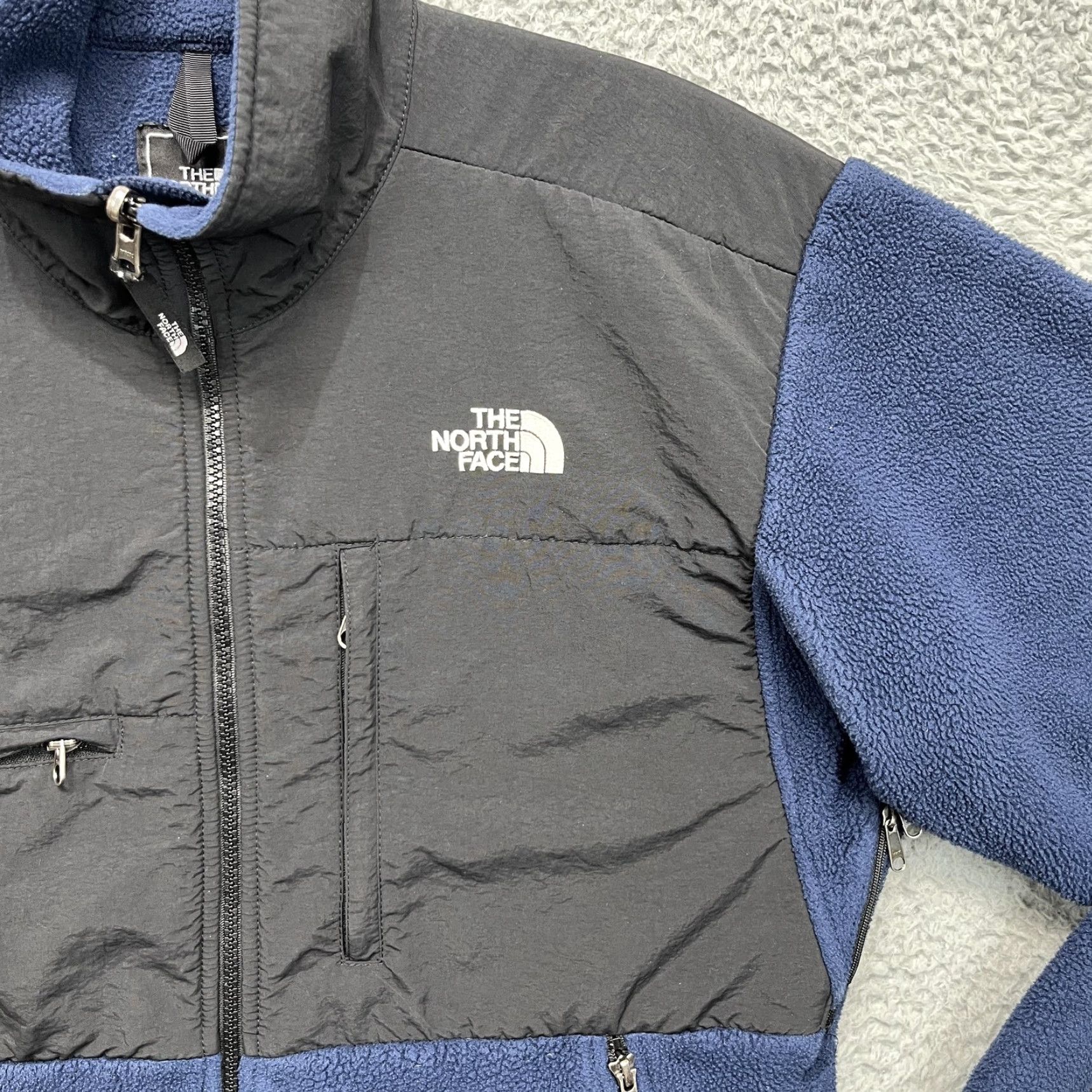 The North Face VINTAGE The North Face Retro Denali Jacket Mens M Navy Blue Polartec Fleece A193 Size US M / EU 48-50 / 2 - 3 Thumbnail