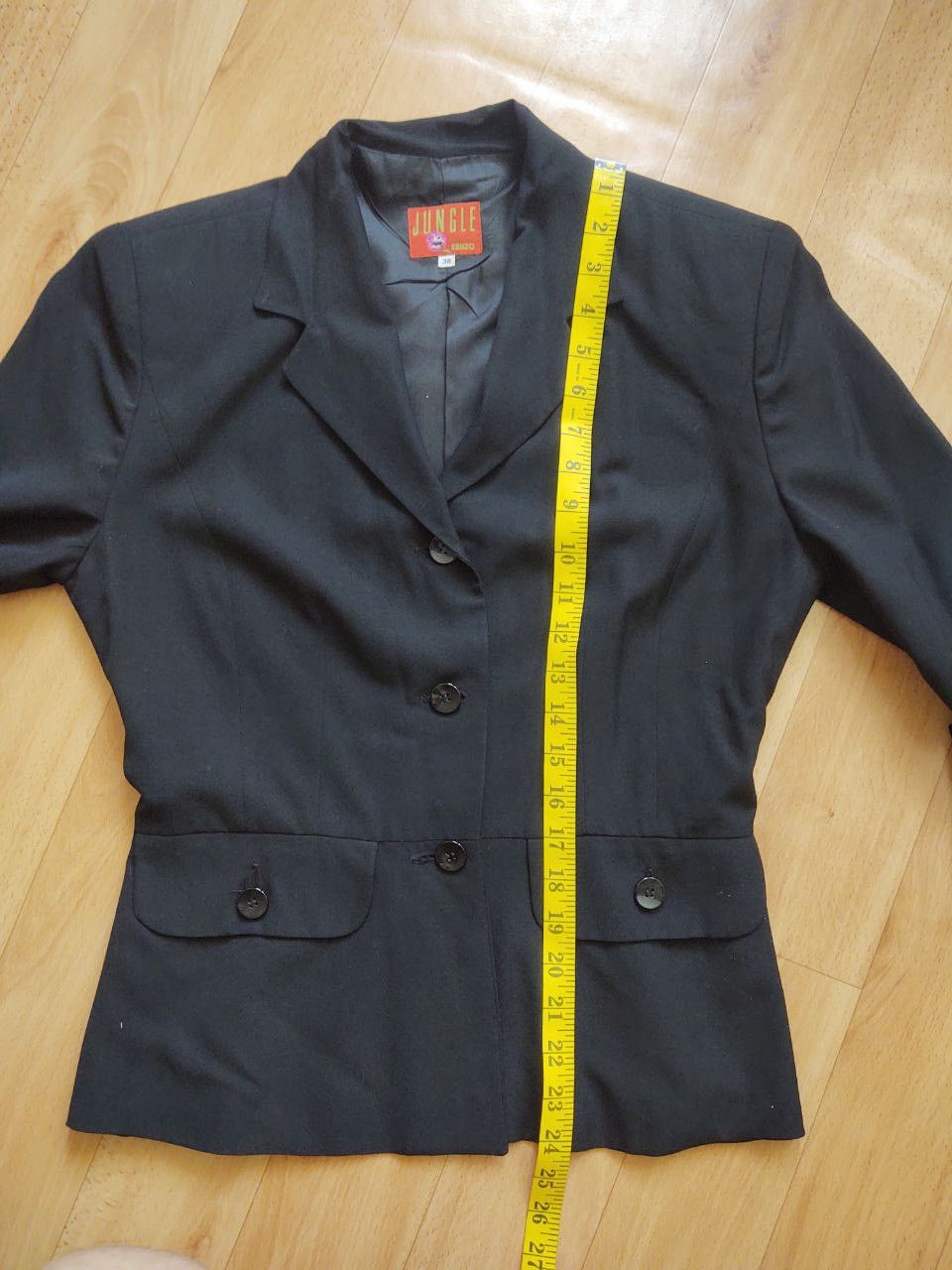 Kenzo Kenzo Jungle black jacket sz M France Size M / US 6-8 / IT 42-44 - 1 Thumbnail