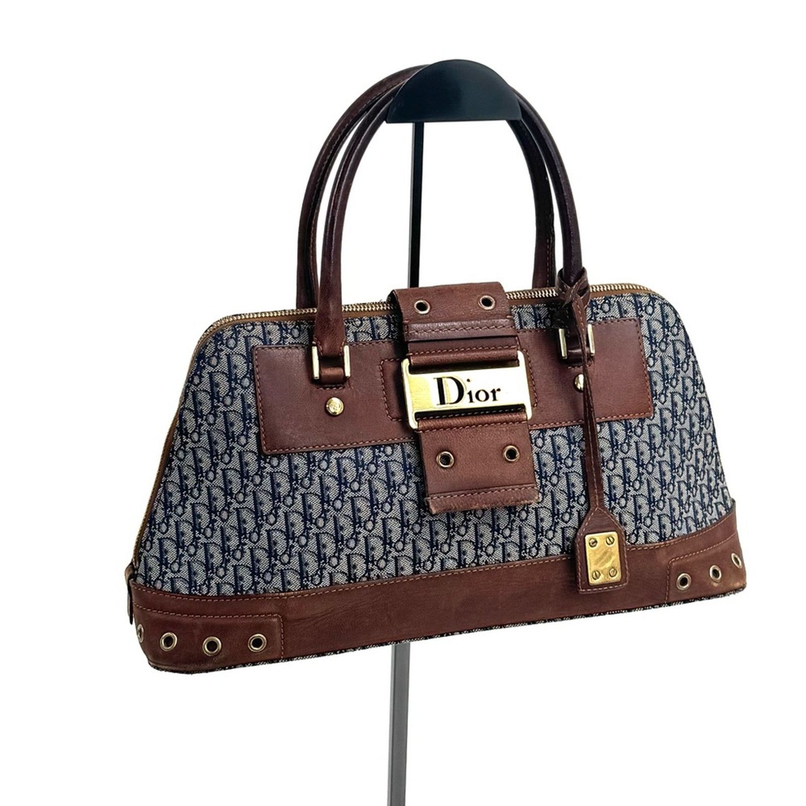 Dior Christian Dior Diorissimo Trotter Street Chic Dome handbag Size ONE SIZE - 5 Thumbnail