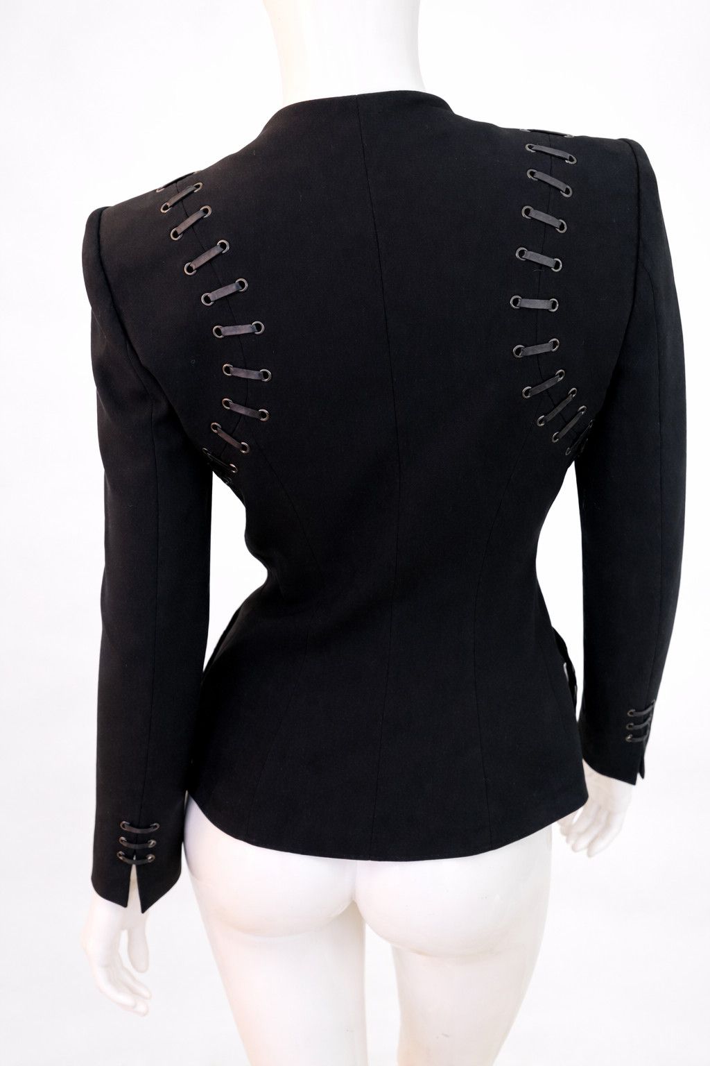 plein sud Plein Sud Corset Lace up Jacket – Archive Bondage Sculptural Size M / US 6-8 / IT 42-44 - 3 Thumbnail