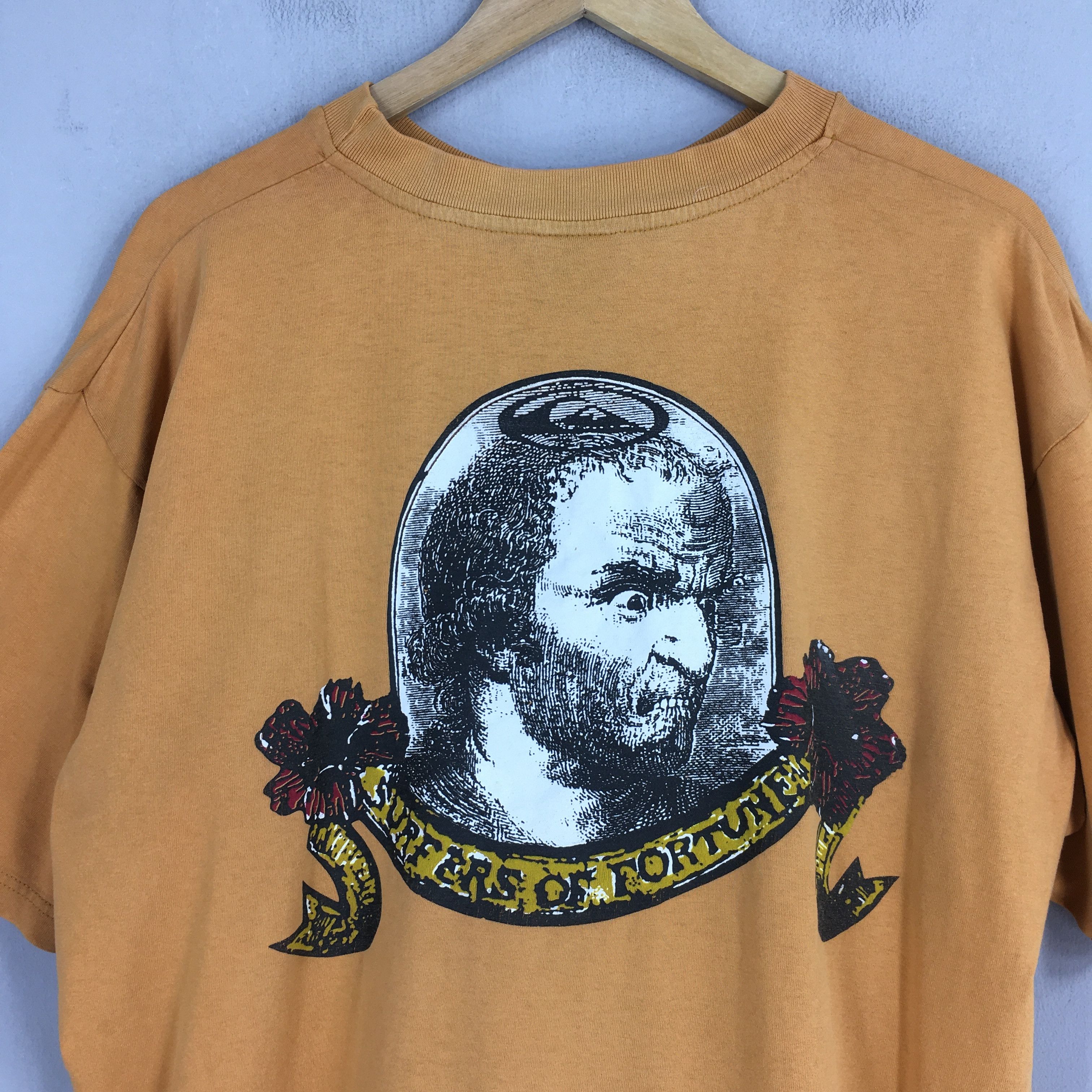 Quiksilver × Vintage Vintage 90s Quiksilver Surfers Of Fortune T shirt XLarge Size US XL / EU 56 / 4 - 7 Thumbnail