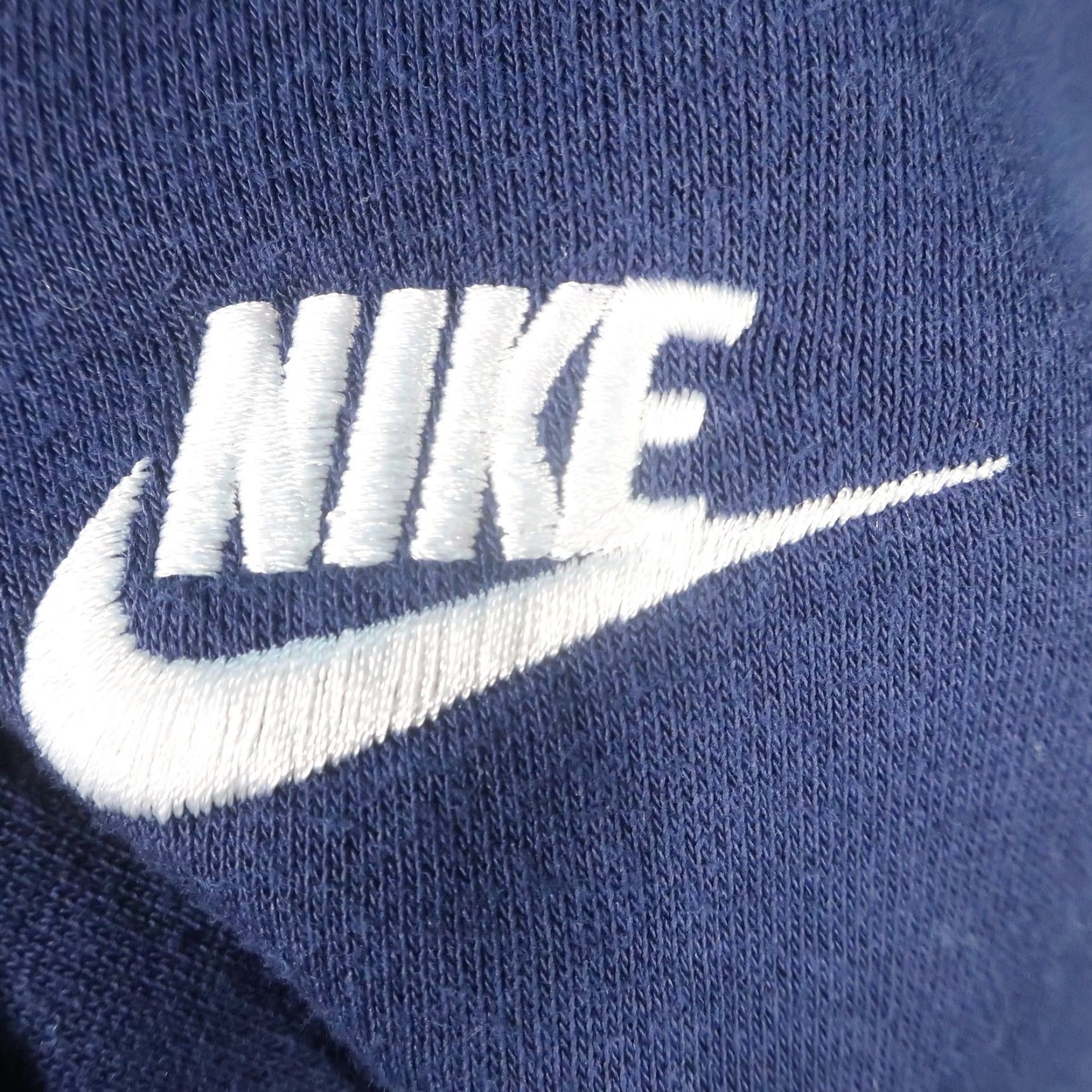 Nike Nike Hoodie Mens L Embroidered Swoosh Logo Warm Fleece Pullover Blue EUC Adult Regular Logo Size US L / EU 52-54 / 3 - 4 Thumbnail
