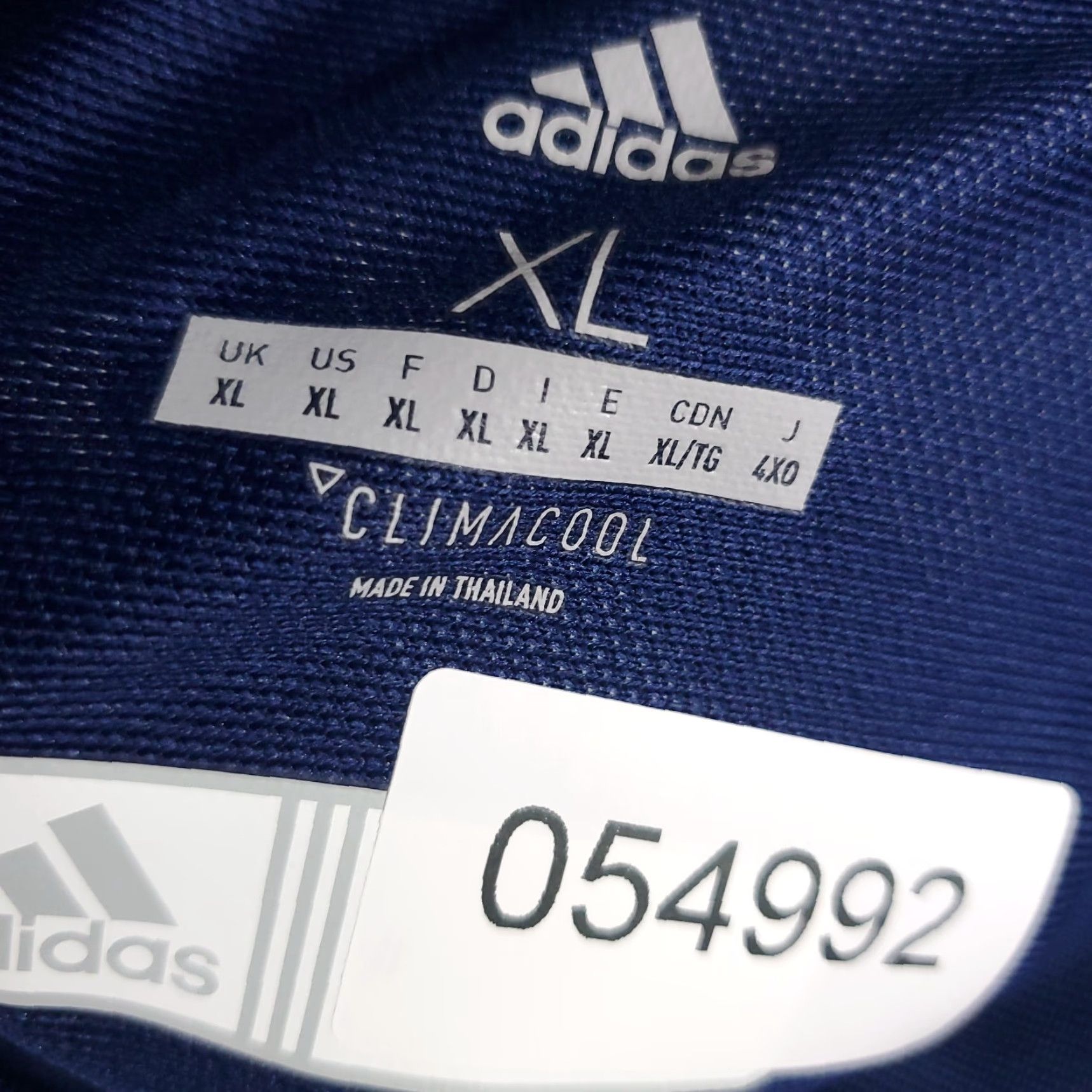 Adidas Adidas Polo Shirt Mens XL Blue American Championship Casual Short Sleeve Polo Shirt XL Blue Adidas Mens Size US XL / EU 56 / 4 - 7 Thumbnail
