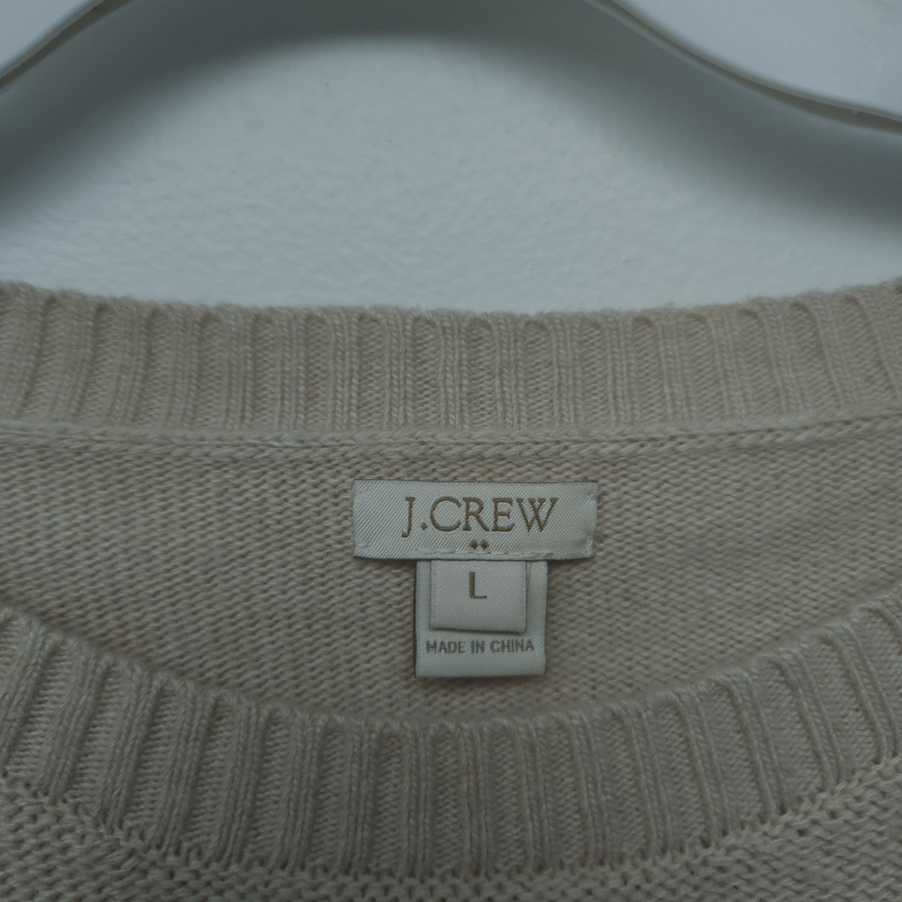 J.Crew × Vintage Vintage J. Crew V-Neck Sweater Size US L / EU 52-54 / 3 - 4 Thumbnail