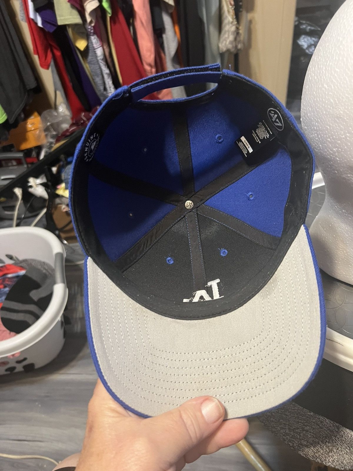 47 Brand Los Angeles Dodgers 47 Strapback Hat Size ONE SIZE - 5 Thumbnail