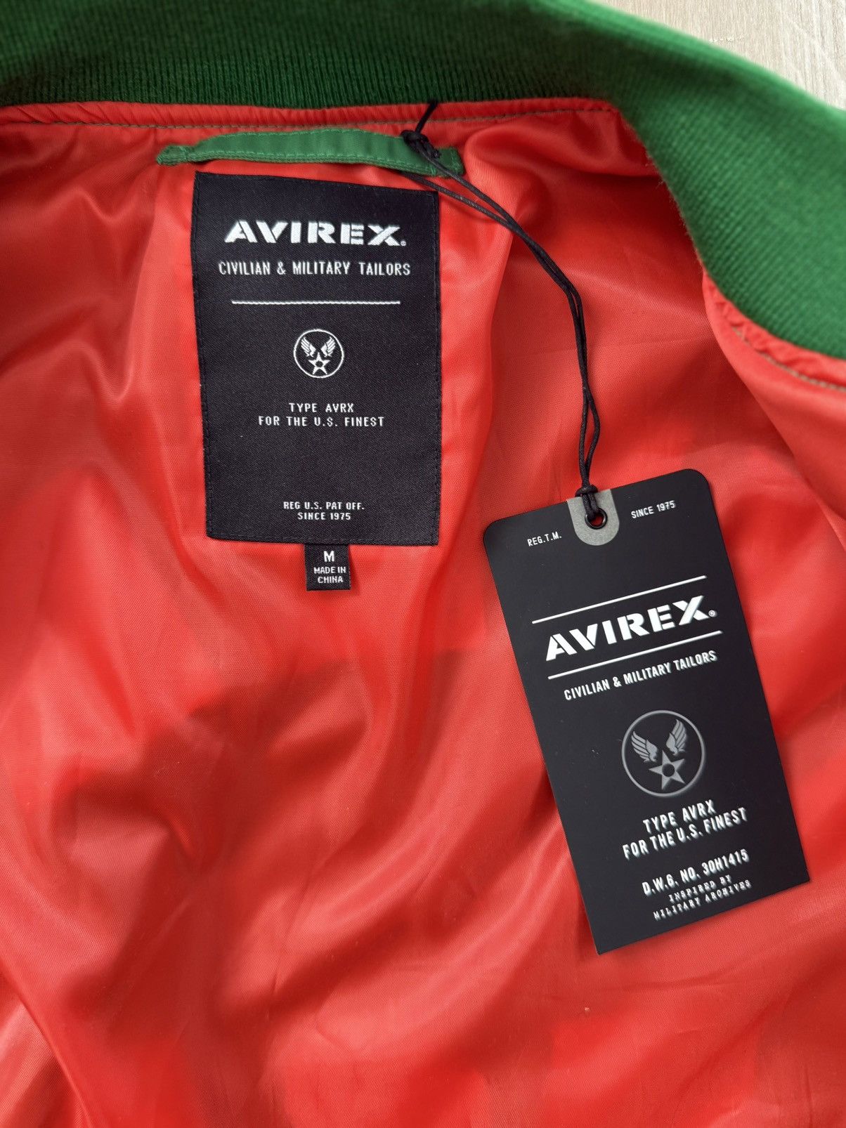 Avirex AVIREX BOMBER JACKET Size US M / EU 48-50 / 2 - 7 Thumbnail