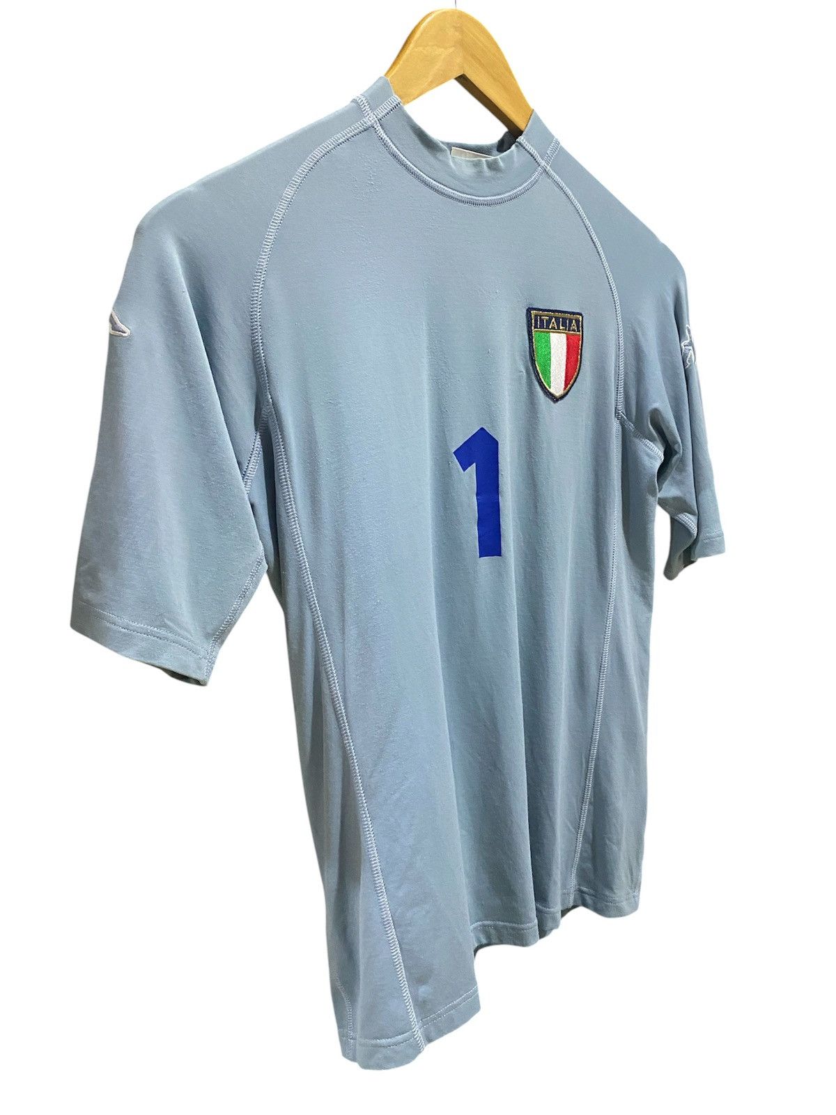 Kappa Rare Vintage Italy Goalkeeper Jersey Francesco Toldo Size US S / EU 44-46 / 1 - 3 Thumbnail