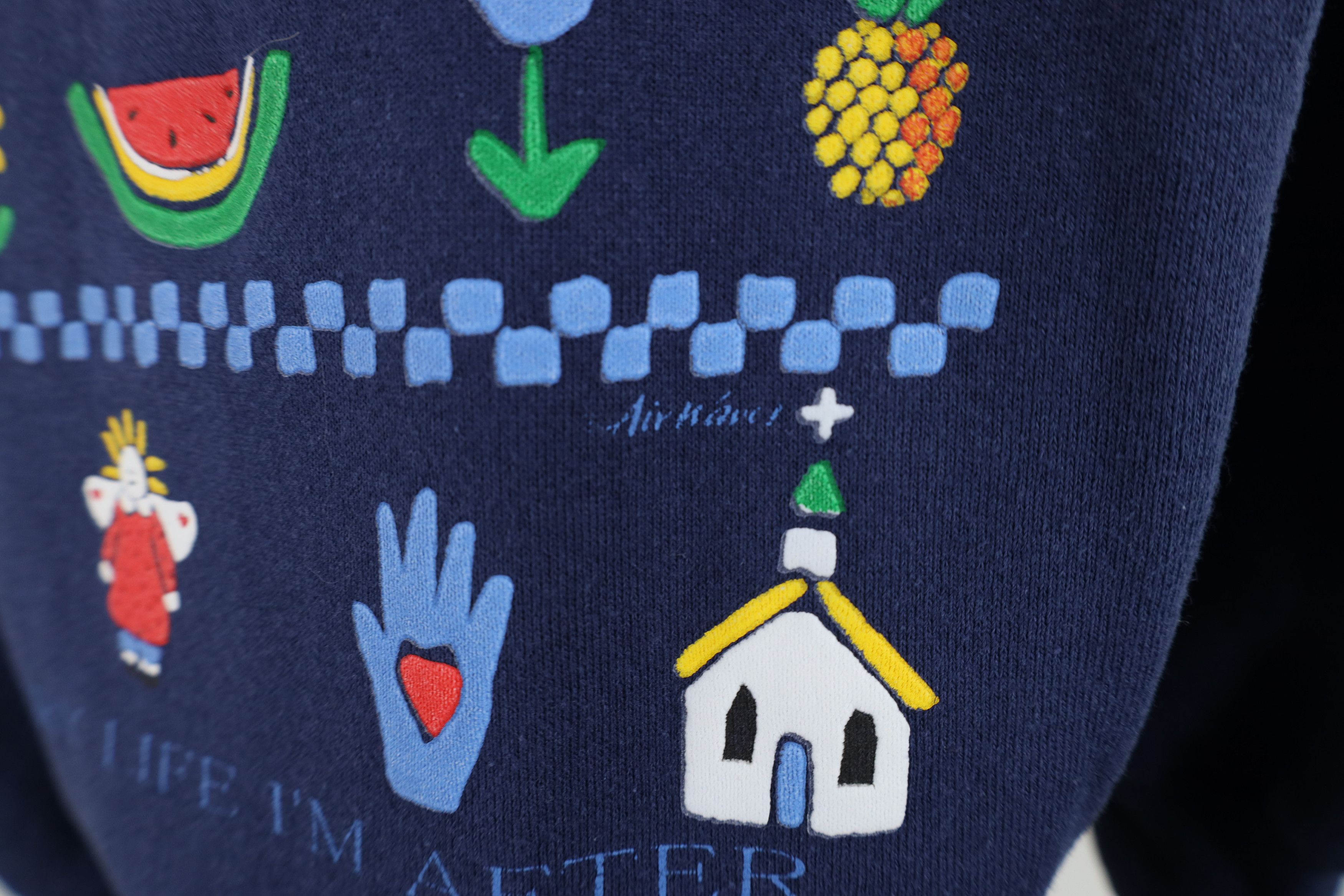 Vintage Vintage 90s Country Farmhouse Animal Crewneck Sweatshirt Size M / US 6-8 / IT 42-44 - 6 Thumbnail