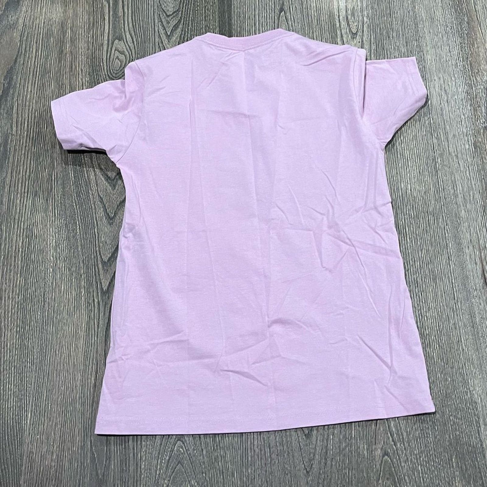 Converse NWOT Converse Leopard Chuck Taylor Patch T-Shirt Lilac Small Size S / US 4 / IT 40 - 5 Thumbnail