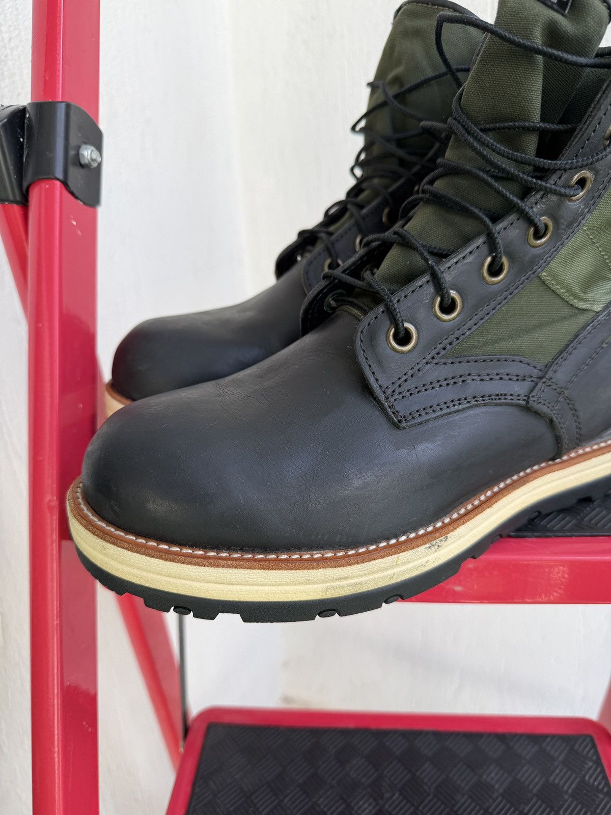 Visvim Khaki (olive) 7Holes 73’folk boot Size US 10 / EU 43 - 4 Thumbnail