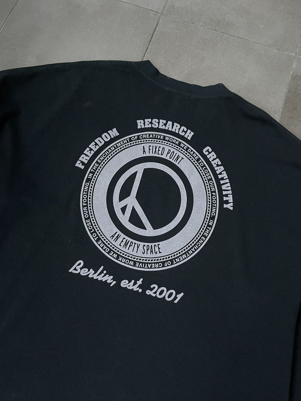 032c !DS! FW23 032c "Repetirion" Local Boxy Black Long Sleeve Size XL / US 12-14 / IT 48-50 - 21 Thumbnail