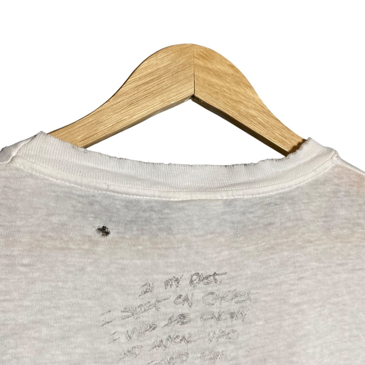 Vintage Vintage 90s Generation X Jesus Christ Distressed T-Shirt Size US XL / EU 56 / 4 - 10 Thumbnail