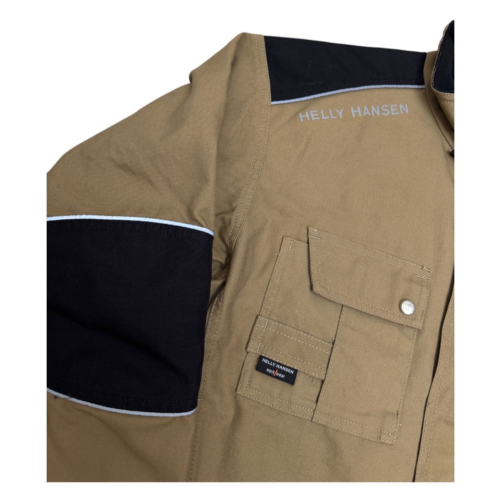 Helly Hansen HELLY HANSEN Work Wear Canvas Casual Bomber Jacket Medium Size US M / EU 48-50 / 2 - 6 Thumbnail