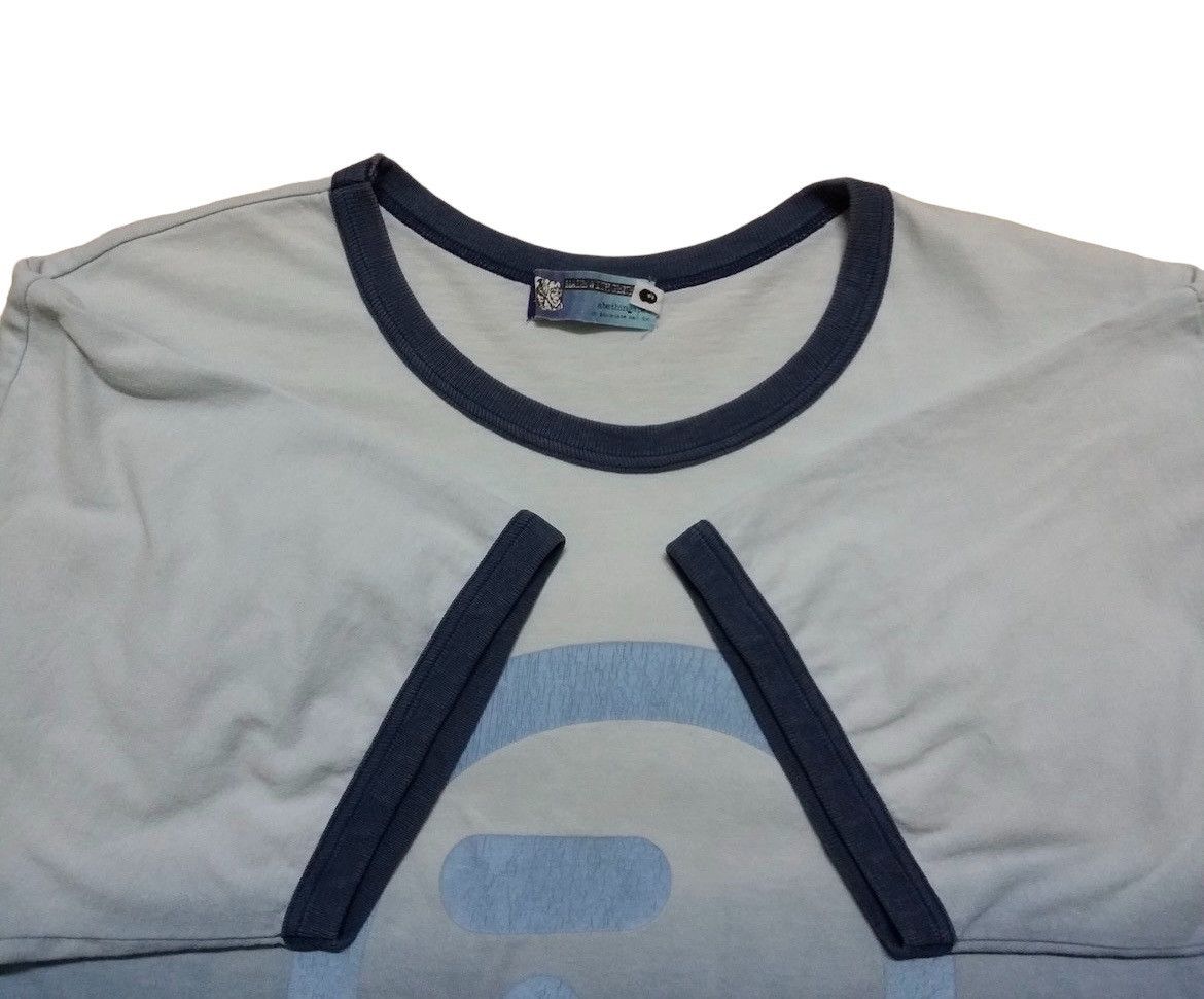 ICONIC🔥A BATHING APE BAPE GRADIENT HEAD TEE SHIRT