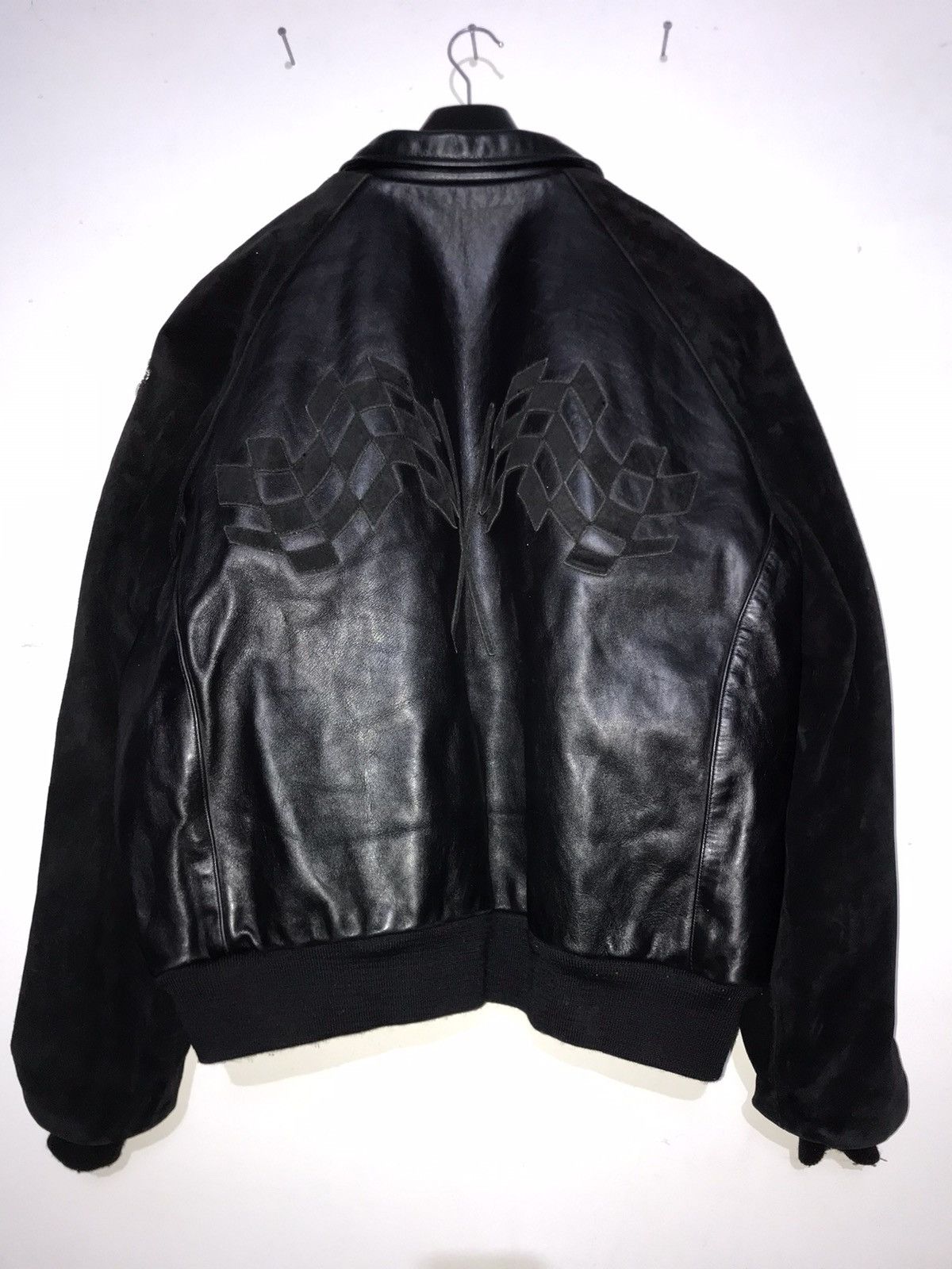 Vanson Leathers VANSON STADIUM JACKET 54 Size US L / EU 52-54 / 3 - 1 Thumbnail