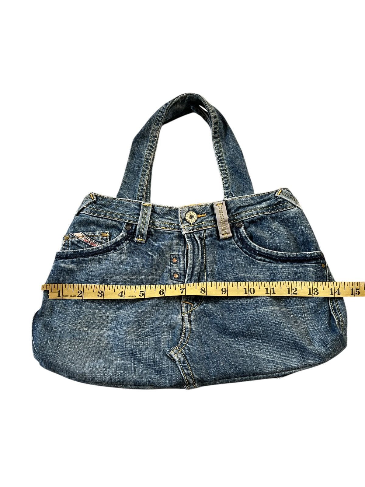 Diesel Diesel Custom Made Denim Shoulder Bag Size ONE SIZE - 8 Thumbnail