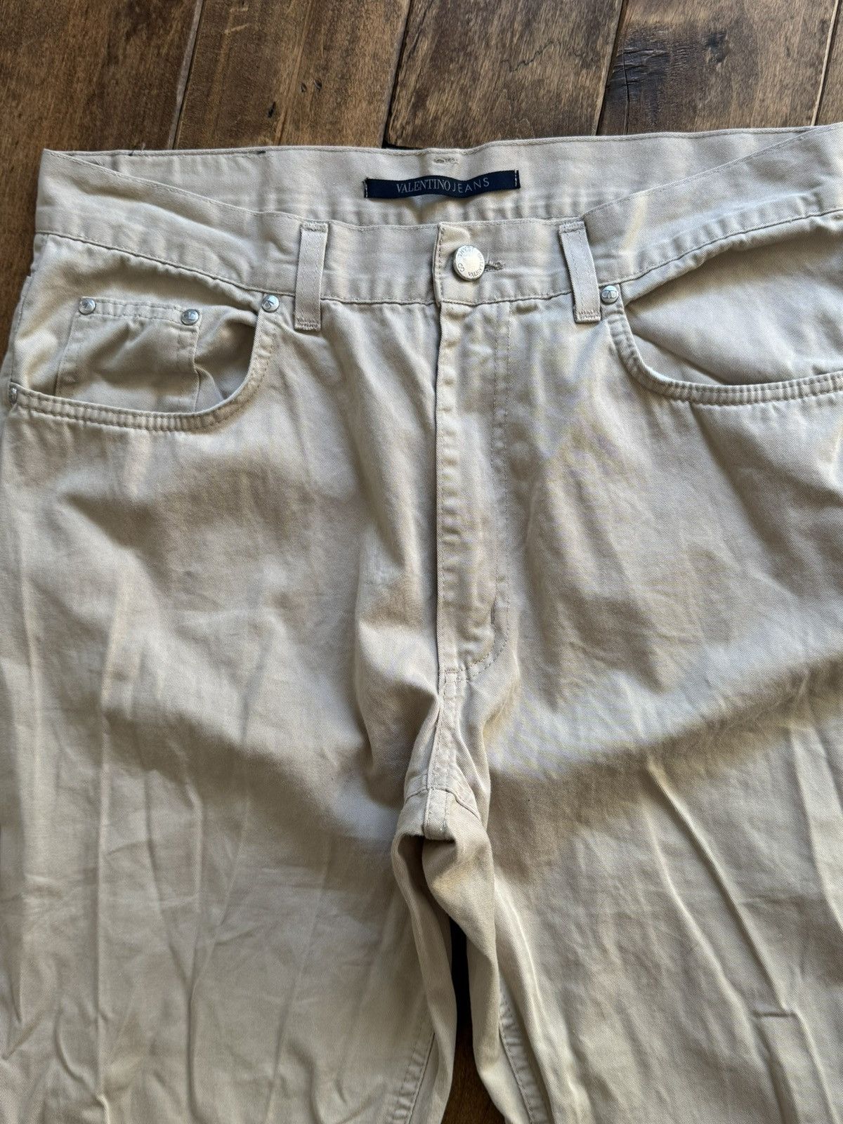 Valentino Valentino Khaki Pants Size US 36 / EU 52 - 6 Thumbnail