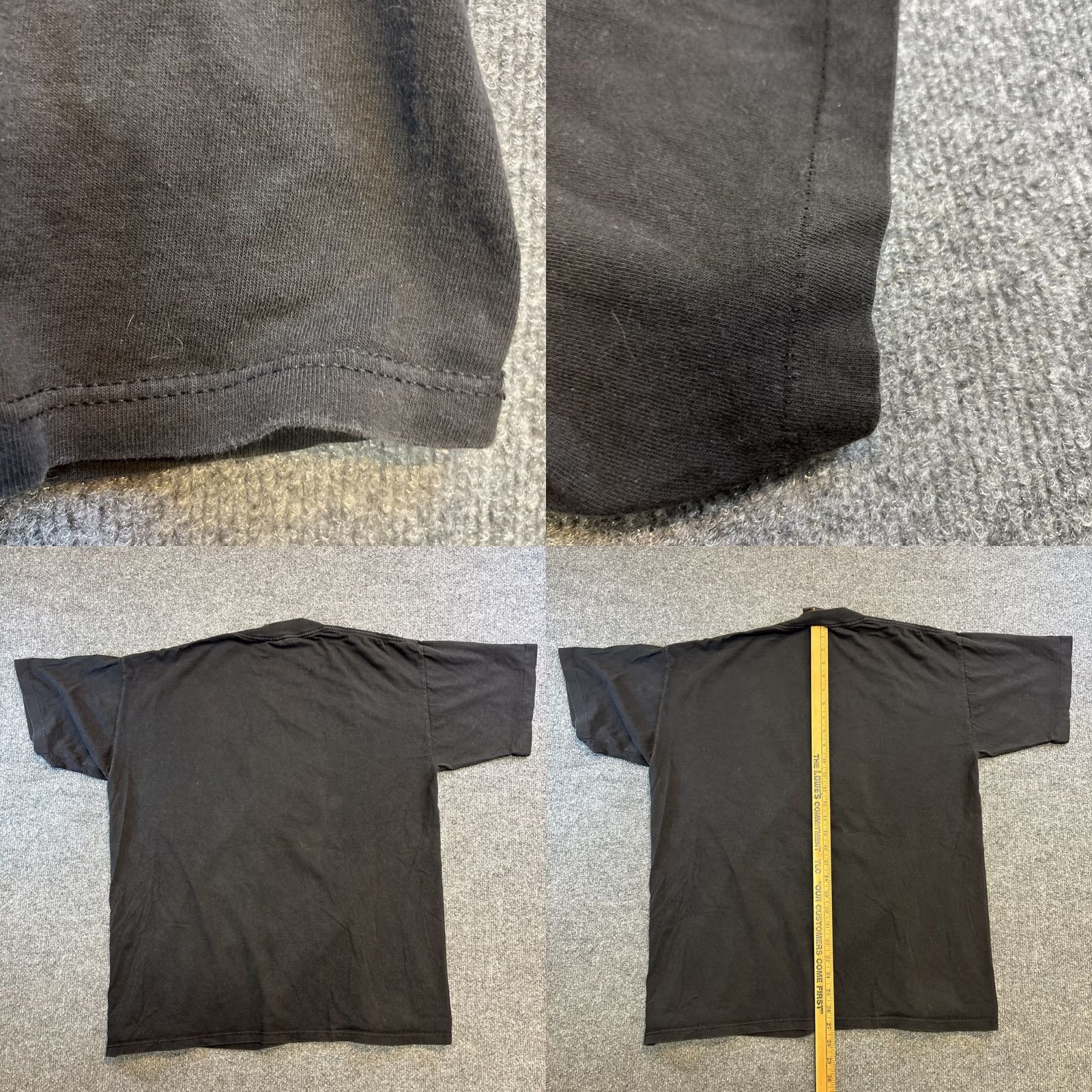 Vintage VINTAGE Brockum Miller Glow Shirt Men’s XL Black Let’s Grab A Bite Mens XL Short Sleeve T-Shirt Size US XL / EU 56 / 4 - 8 Thumbnail