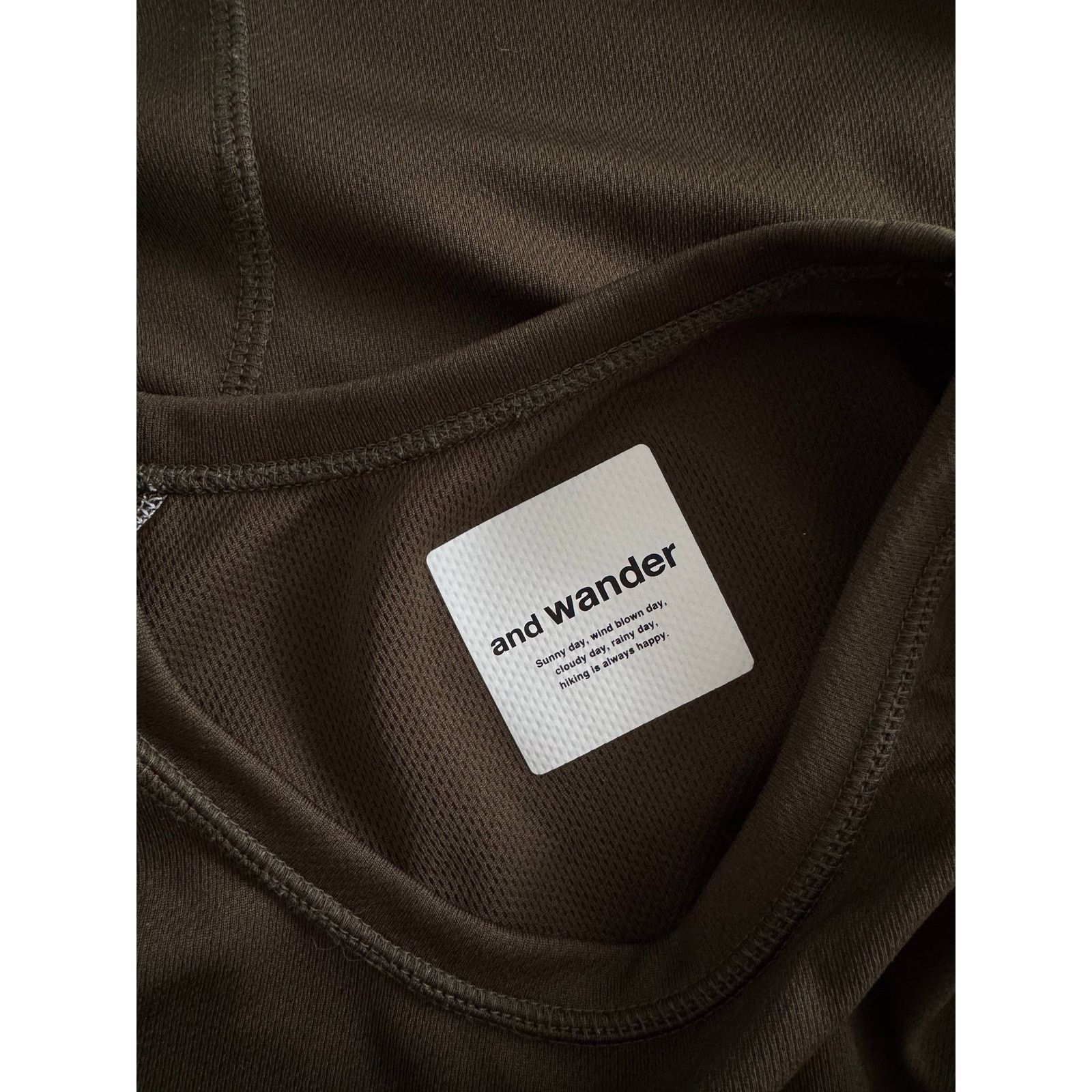 And Wander And Wander Technical Performance T Shirt Green Size US M / EU 48-50 / 2 - 7 Thumbnail