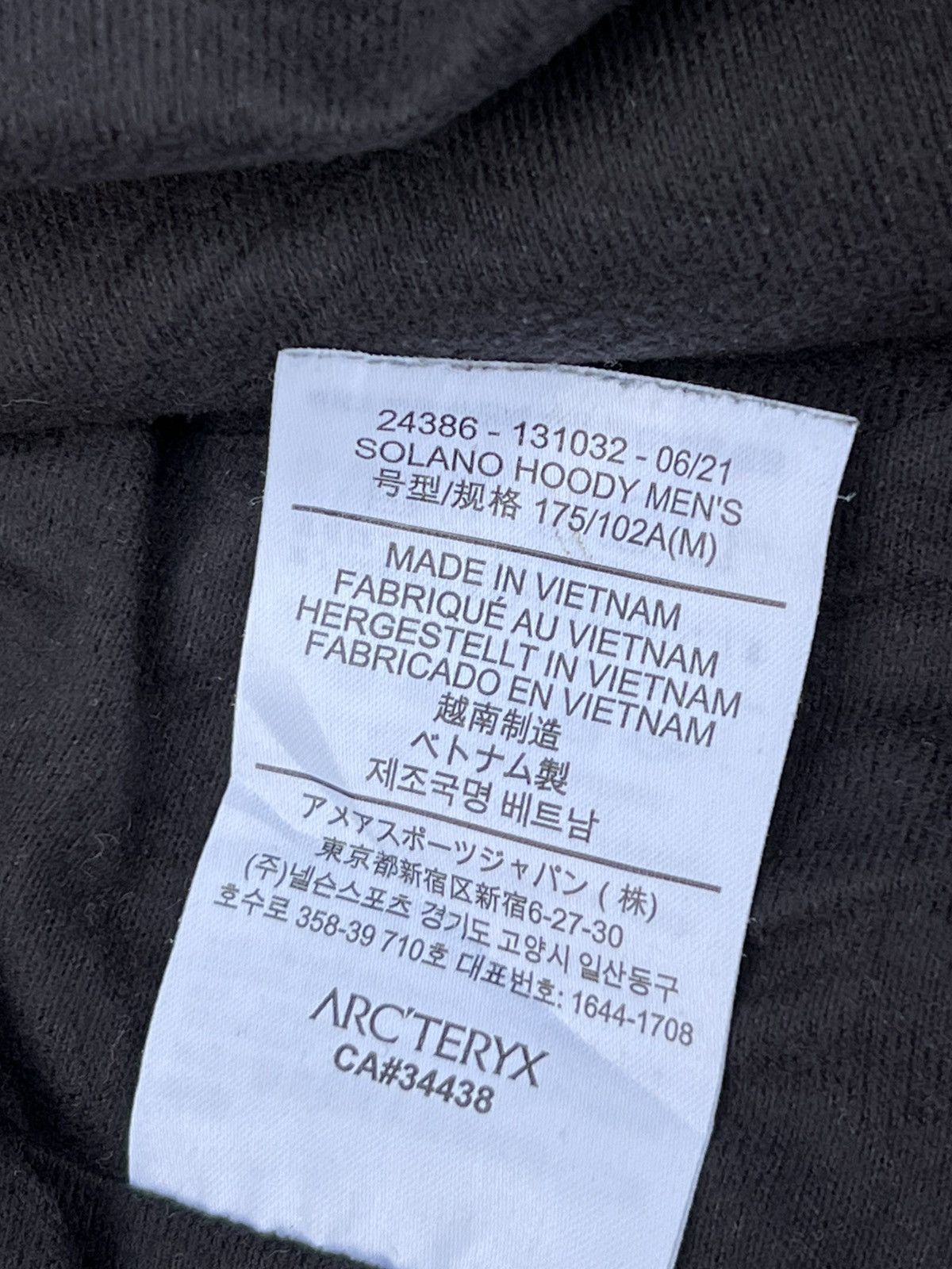Arc'teryx Arc'teryx Solano Hoody-GORE-TEX INFINIUM–Moonshadow/Dracaena Size US M / EU 48-50 / 2 - 12 Thumbnail