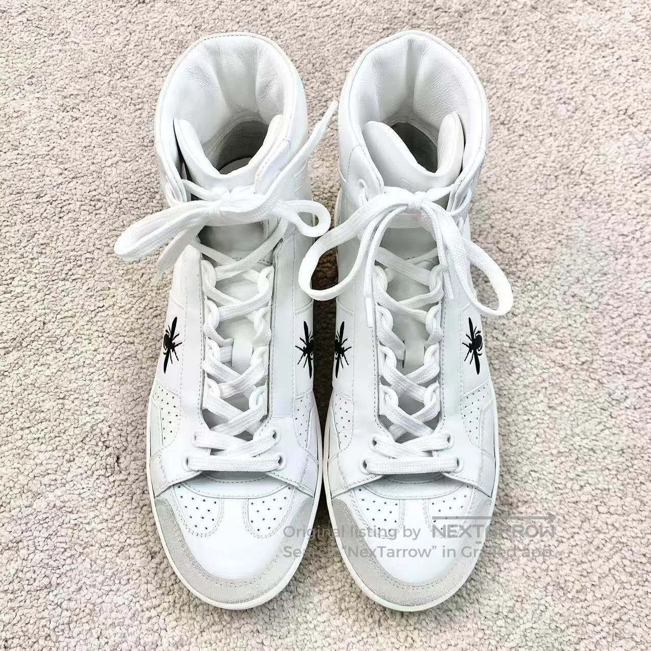 Dior Dior Star leather bee embroidered board shoes| Size US 4.5 / IT 34.5 - 2 Thumbnail