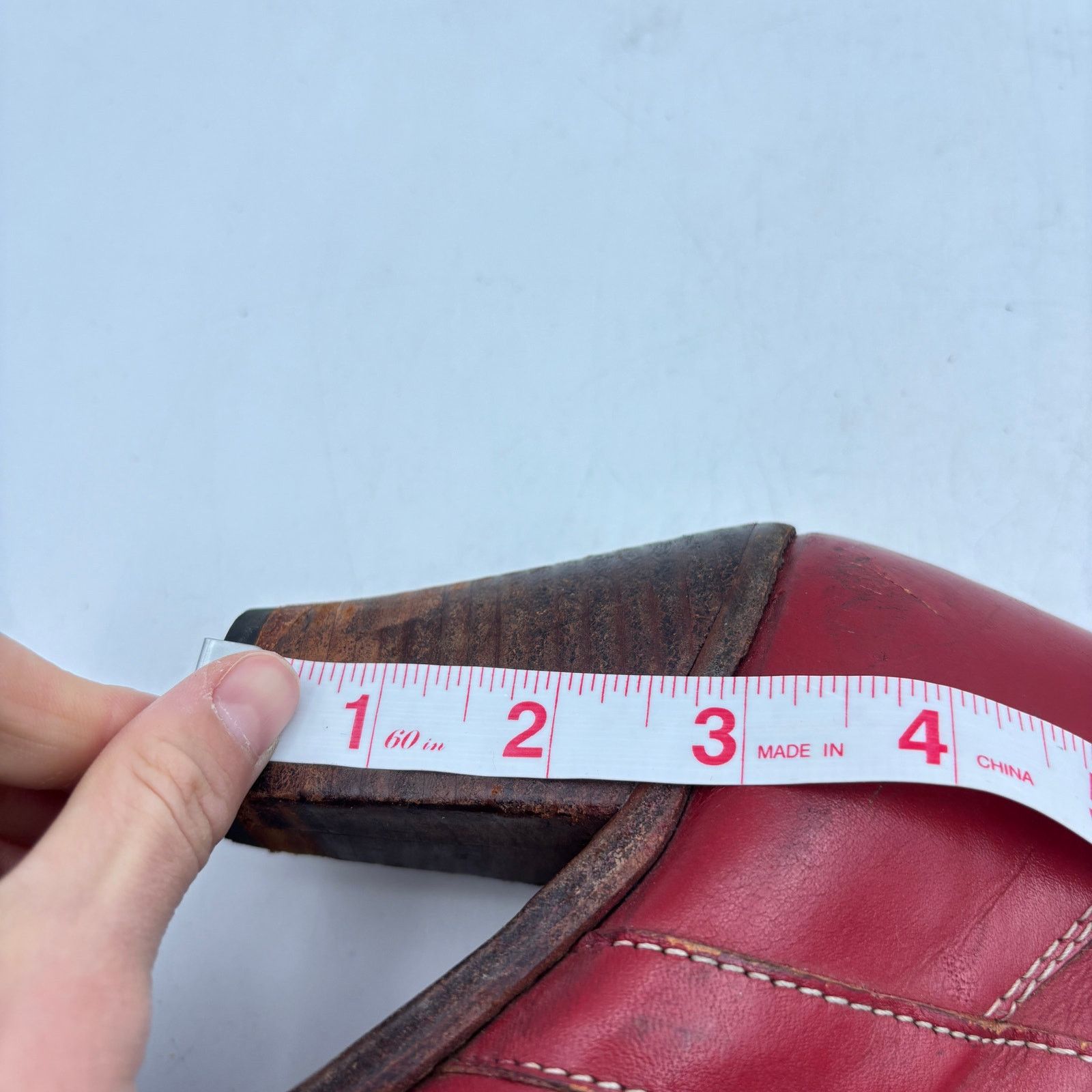 Vintage Vintage Cowboy Western Heeled Red Boots Bootie Women's 8 Size US 8 / IT 38 - 14 Thumbnail