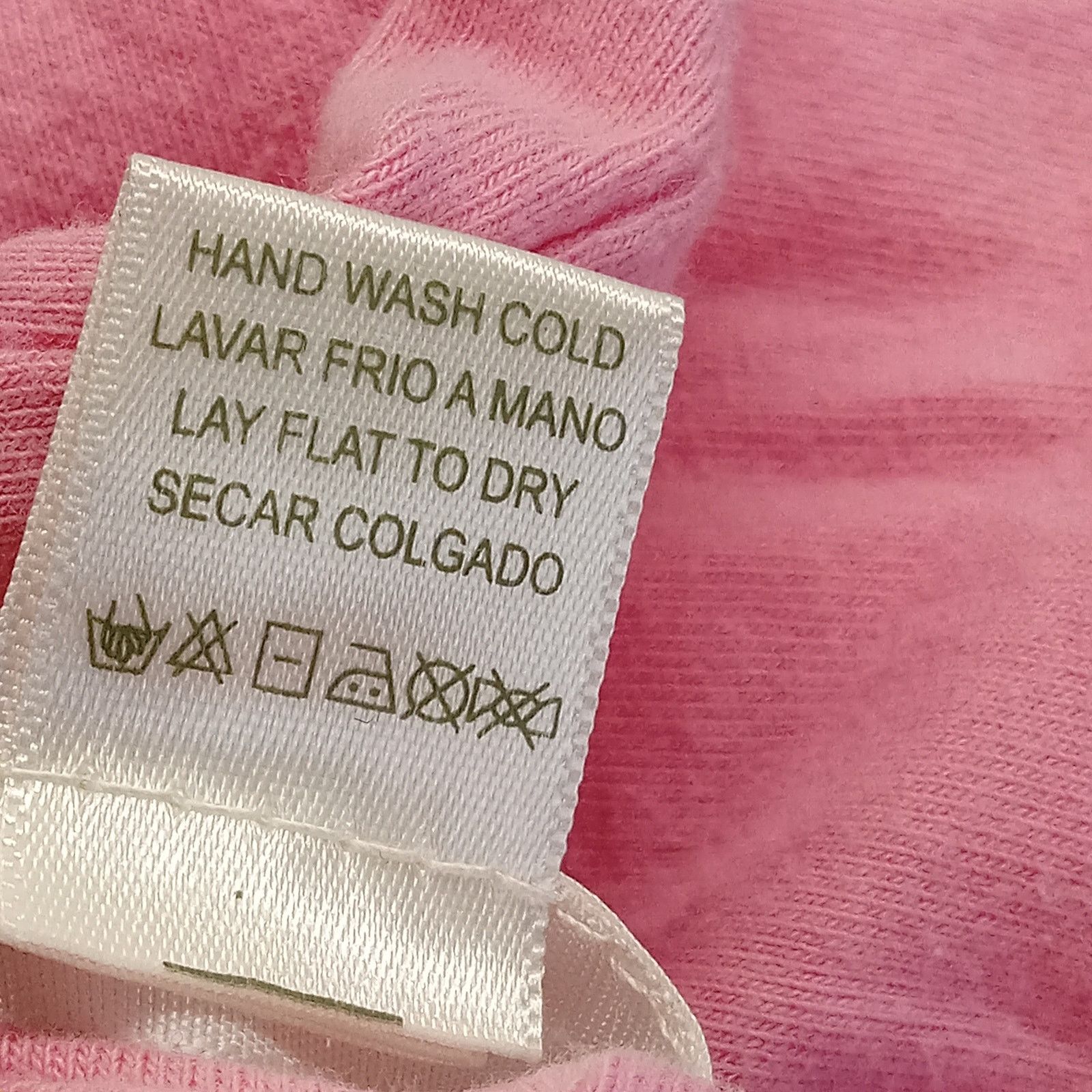 & Other Stories Bozzolo Tank Top L Women's Pink Pullover Cotton Blend Size L / US 10 / IT 46 - 5 Thumbnail